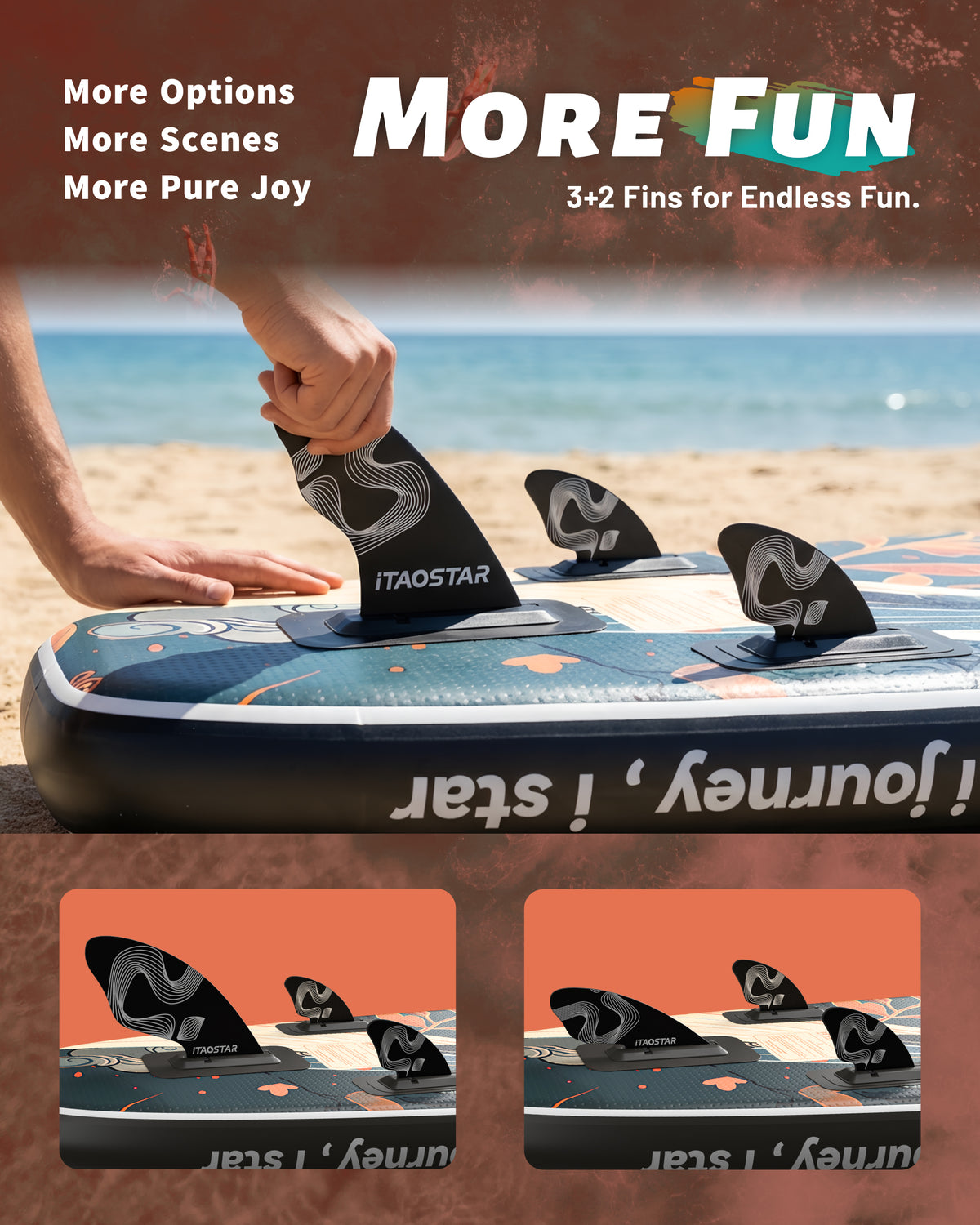 Novelty N01MP 11'6" × 35" Inflatable Stand Up Paddle Board