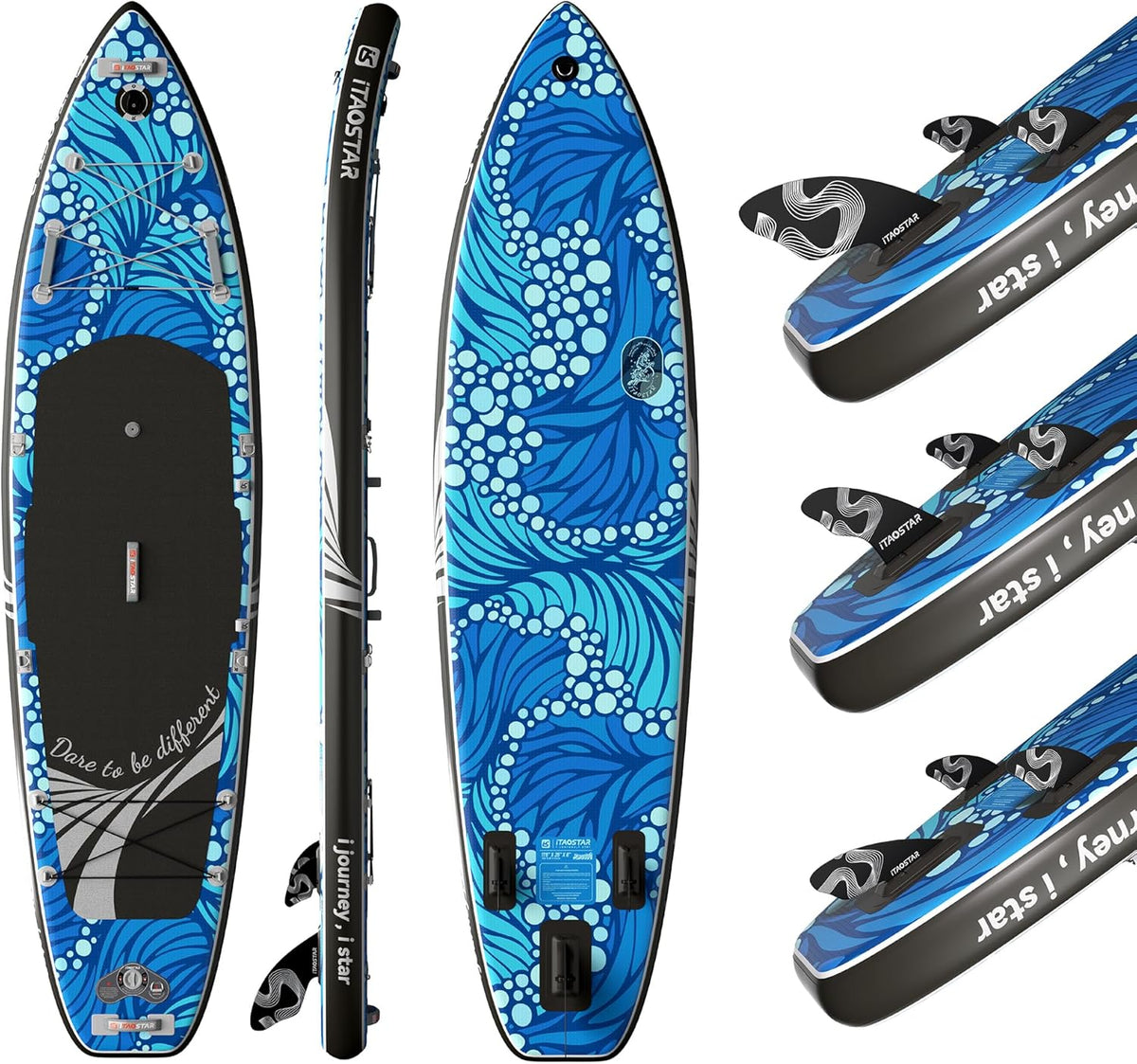 Novelty N26C 11'6" × 35" Inflatable Stand Up Paddle Board