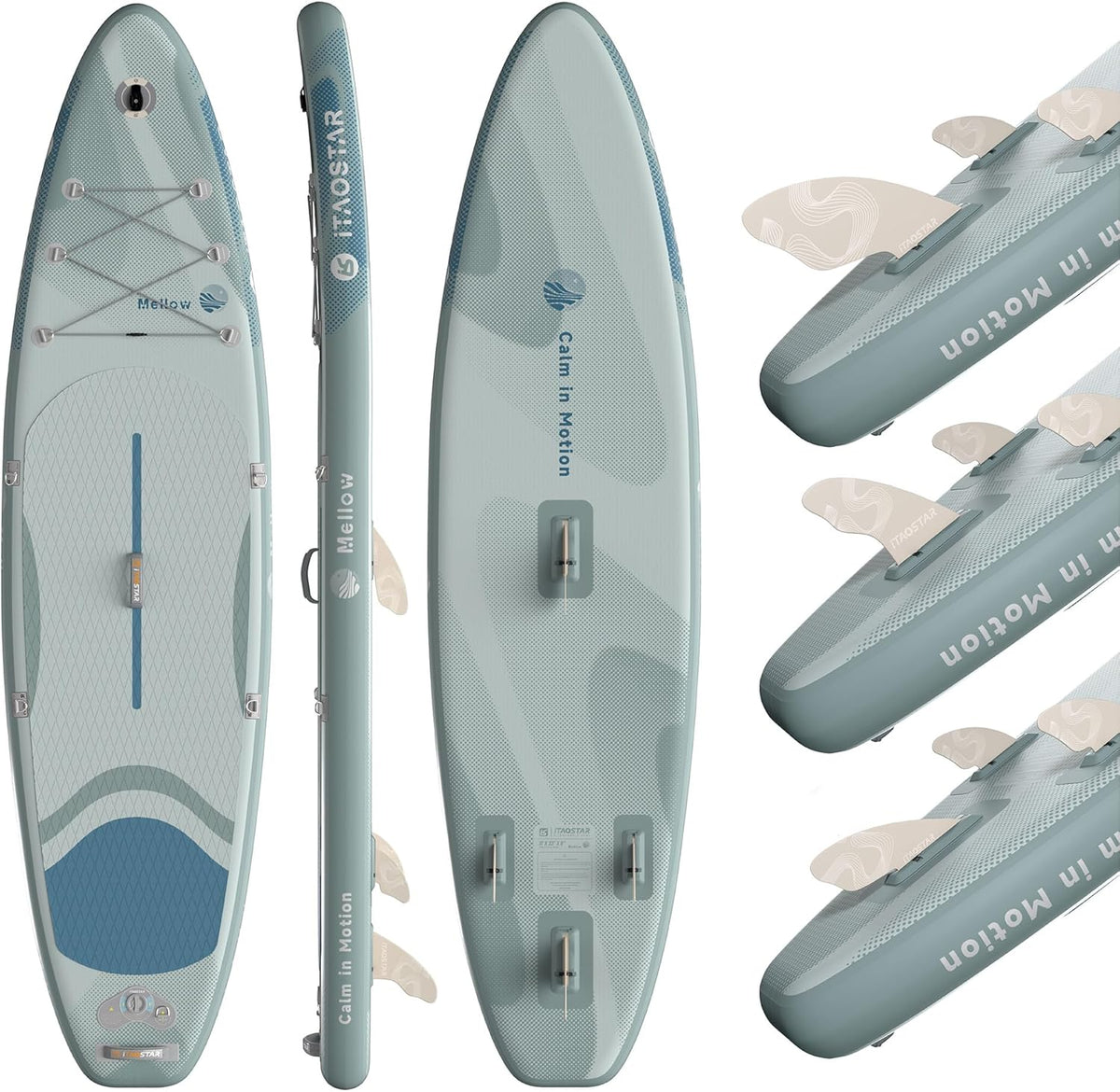 Mellow M01B 11' × 33" Inflatable Stand Up Paddle Board