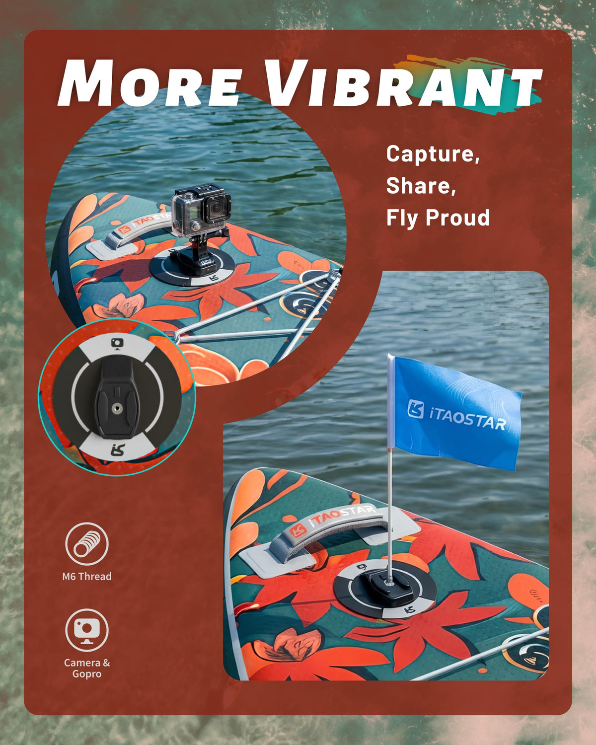 Novelty N01BP 11'6" × 35" Inflatable Stand Up Paddle Board