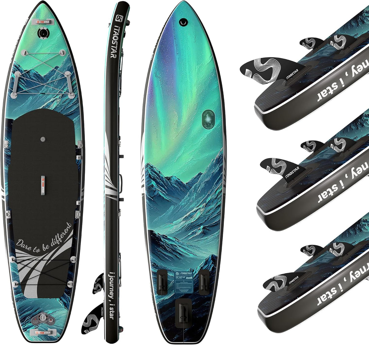 Novelty N26F 11'6" × 35" Inflatable Stand Up Paddle Board