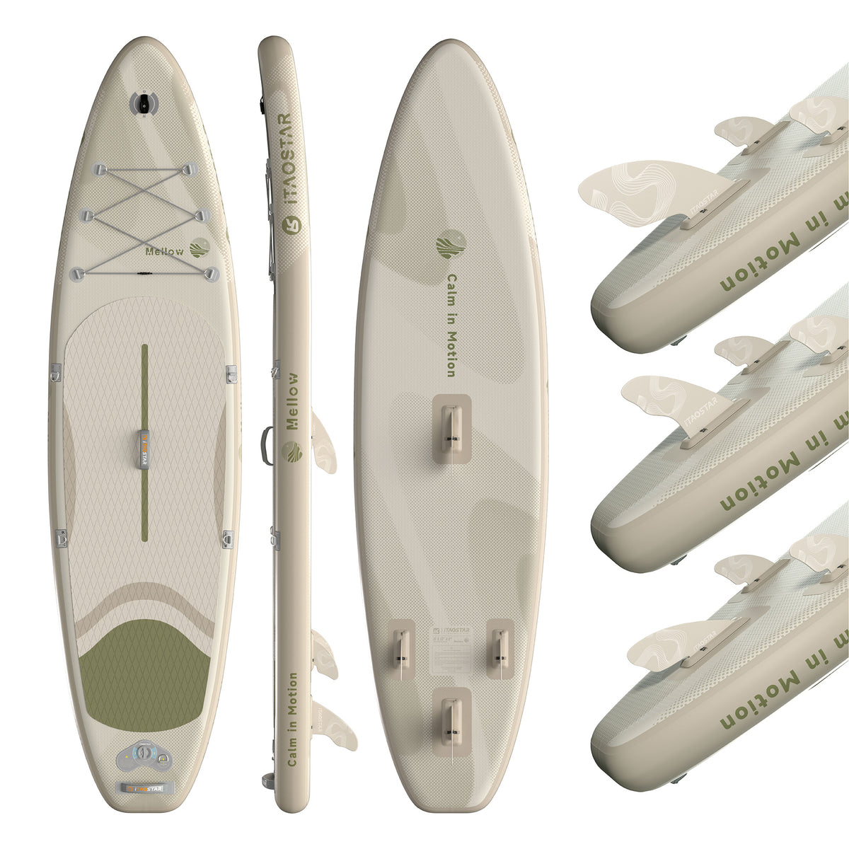 Mellow M01A 11' × 33" Inflatable Stand Up Paddle Board