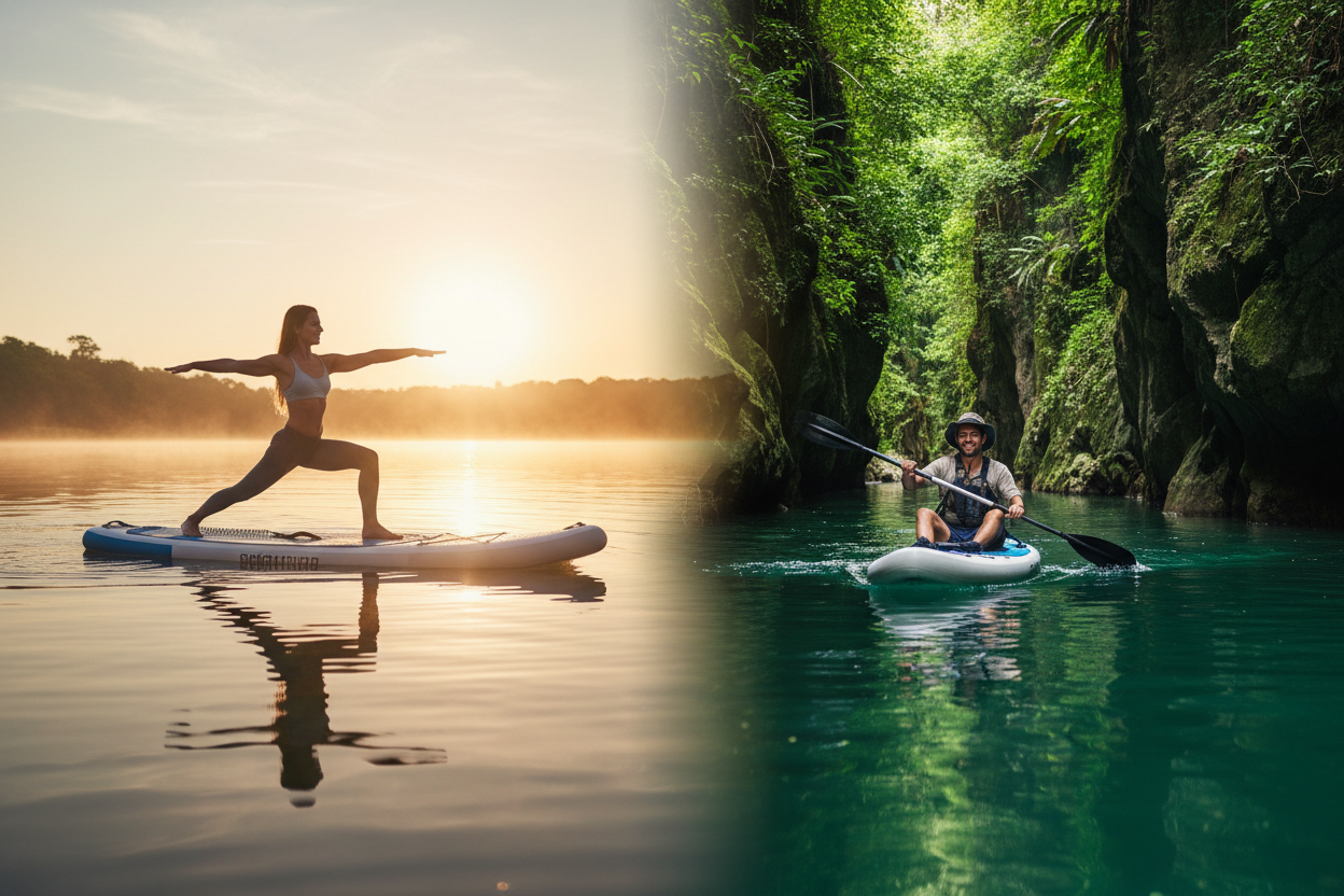 From Yoga Zen to Kayak Chill: Why One Board Does It All 🧘‍♀️🚣‍♂️