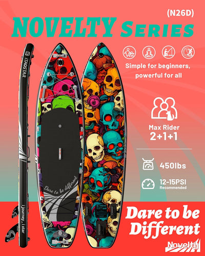 Novelty N26D 11'6" × 35" Inflatable Stand Up Paddle Board