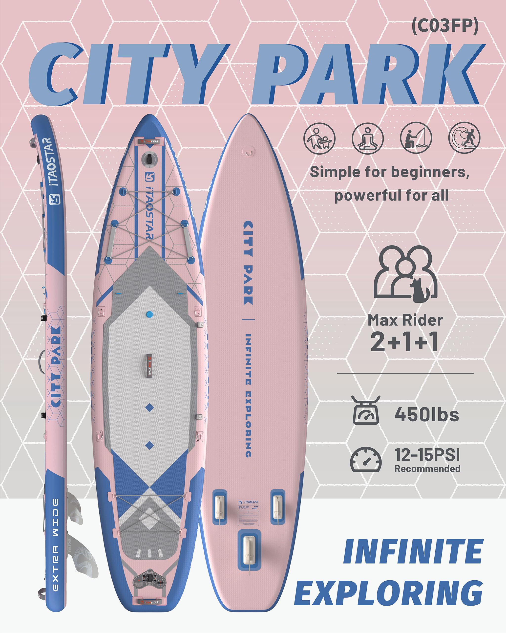 City Park C03F 12' × 35"