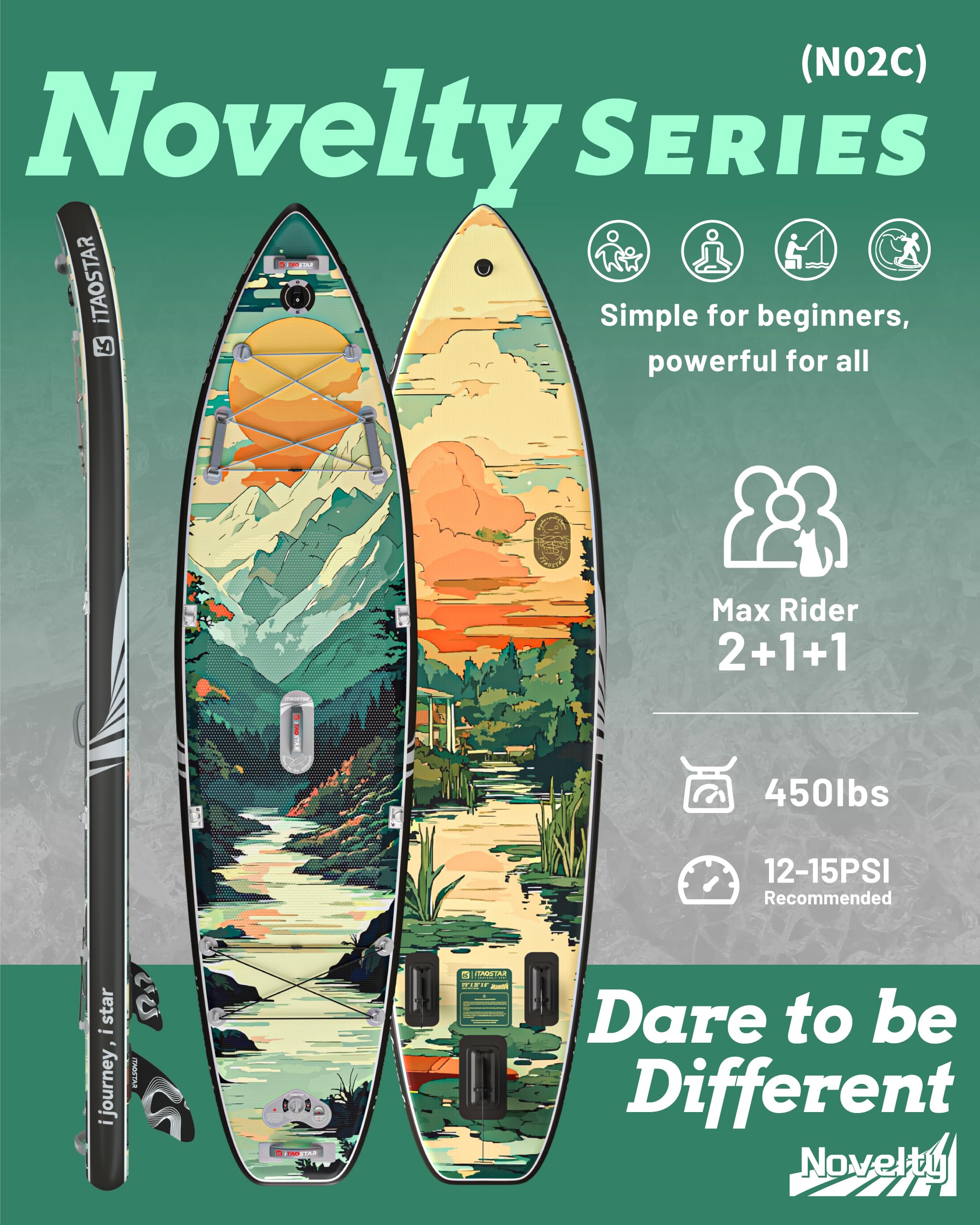 Novelty N02C 11'6" × 35"