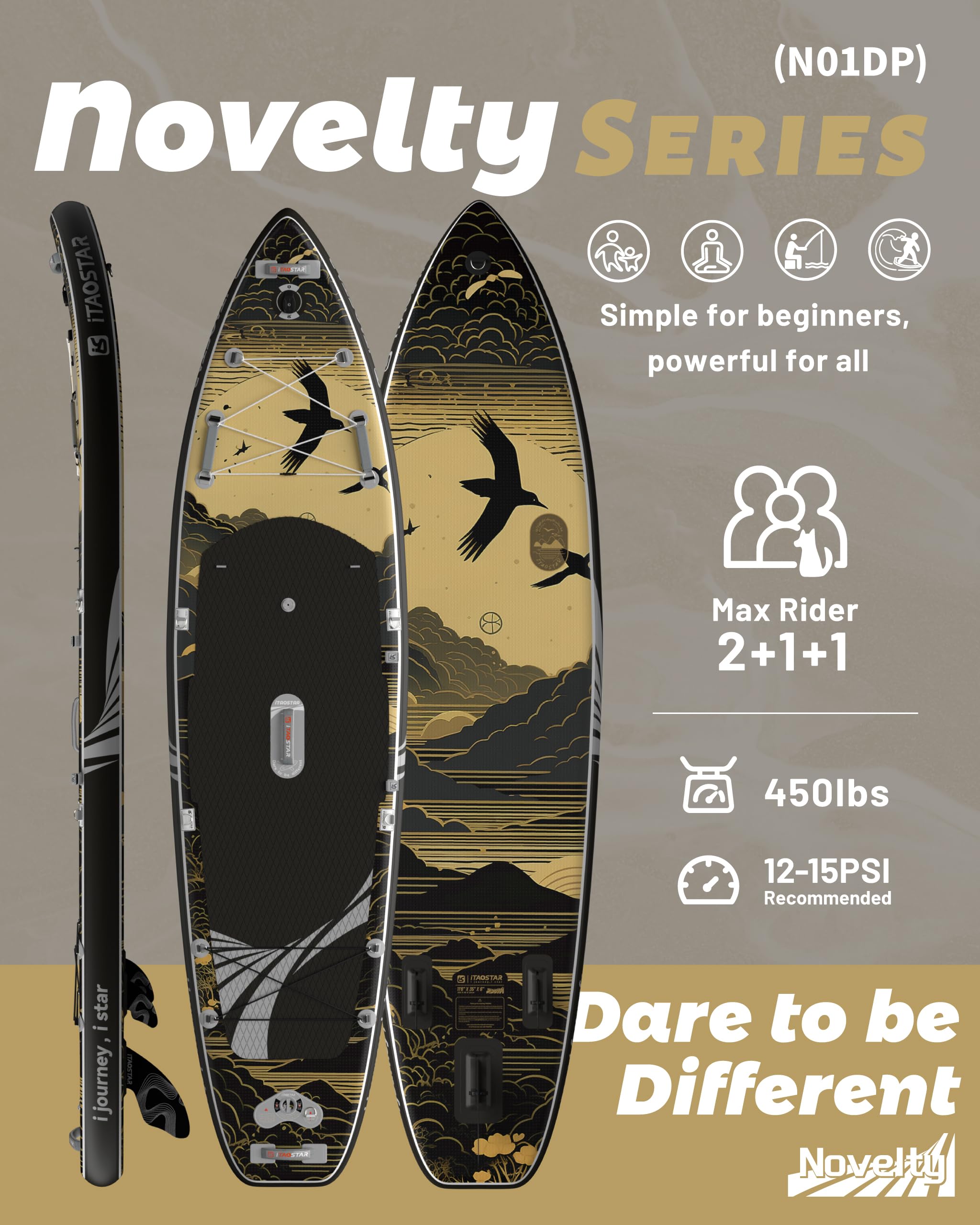 Novelty N01D 11'6" × 35"