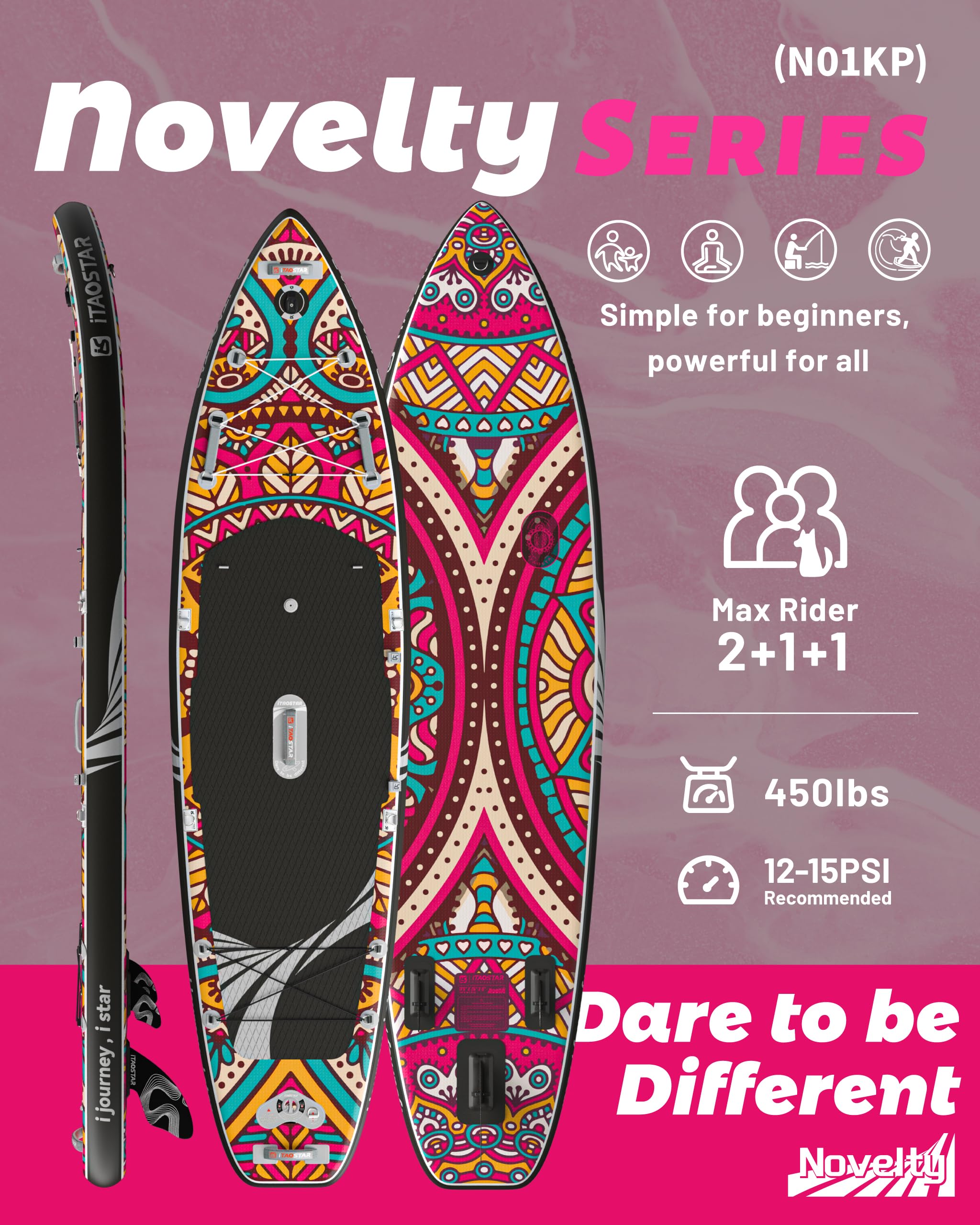 Novelty N01K 11'6" × 35"