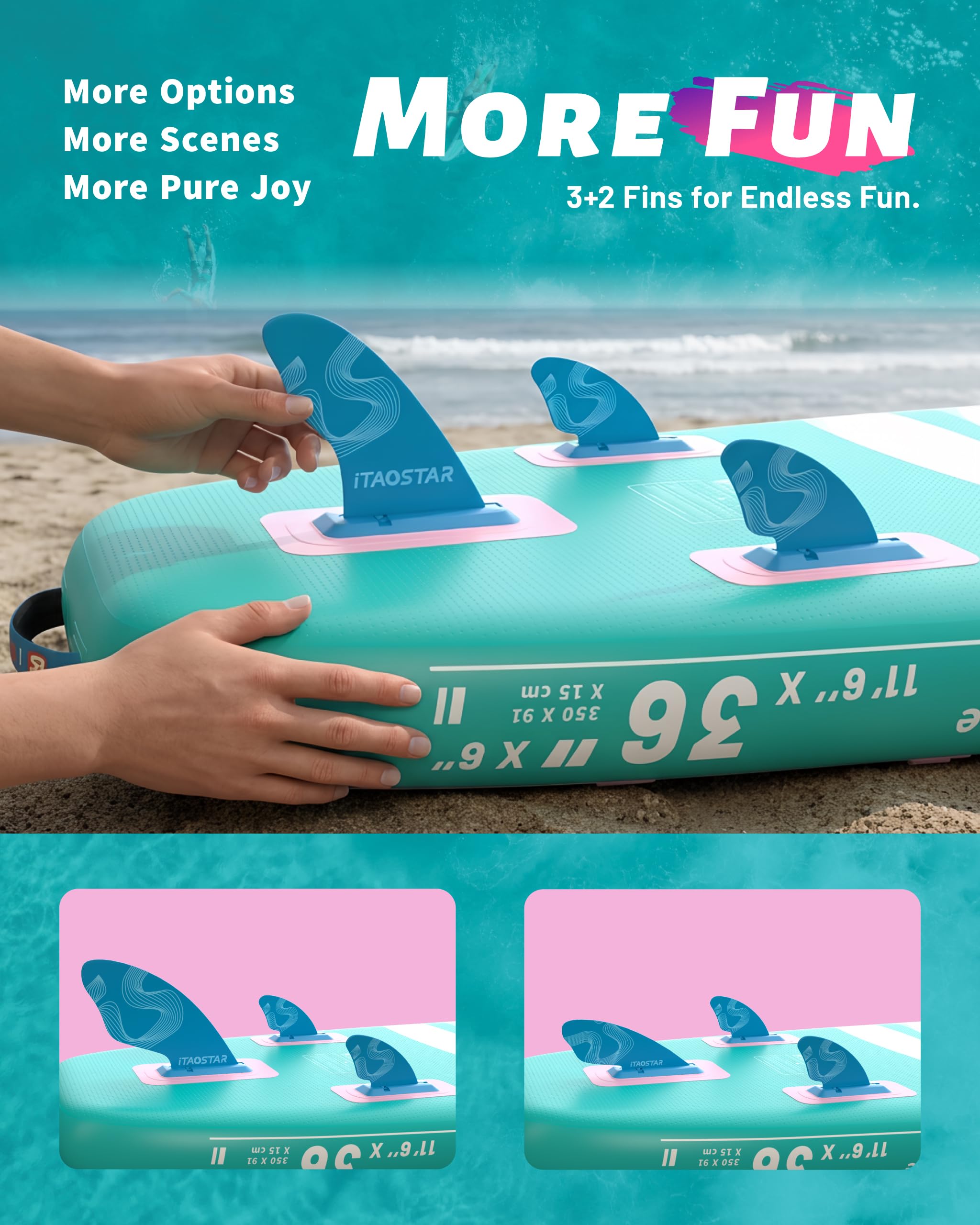Billow W01CP 11'6" × 36"