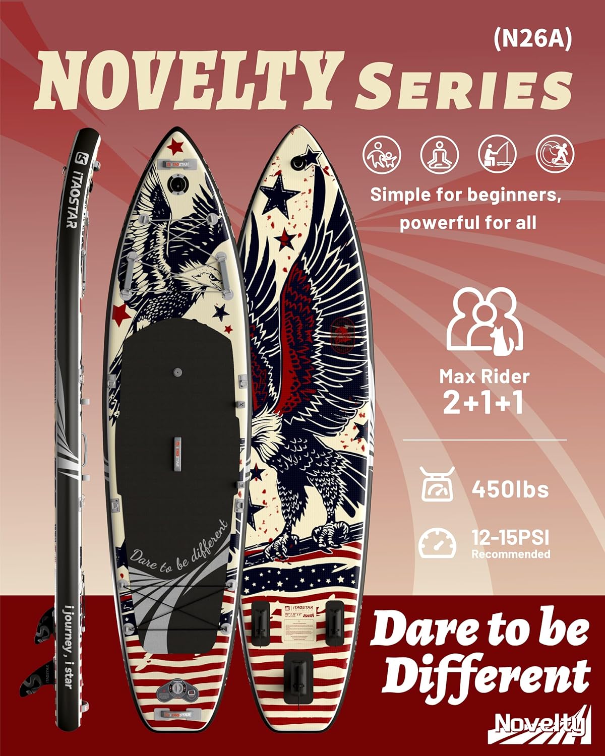 Novelty N26A 11'6" × 35"