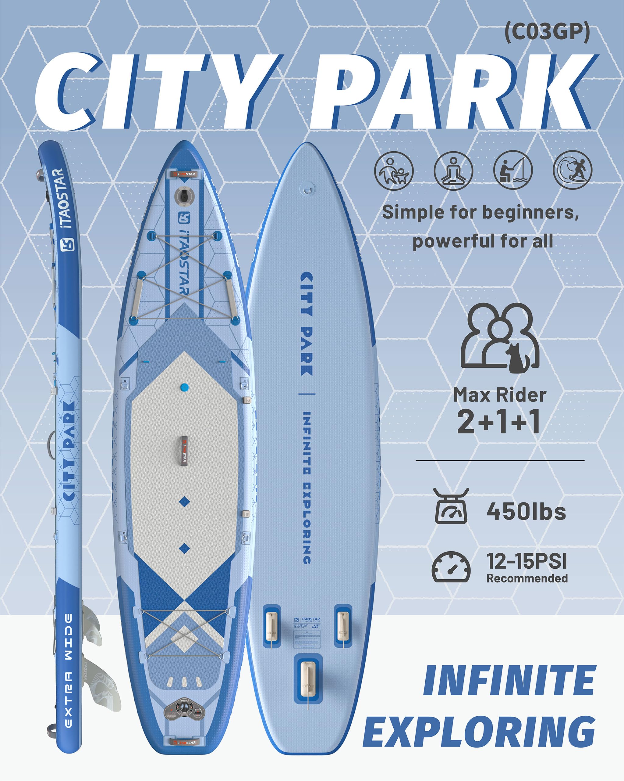 City Park C03G 12' × 35"