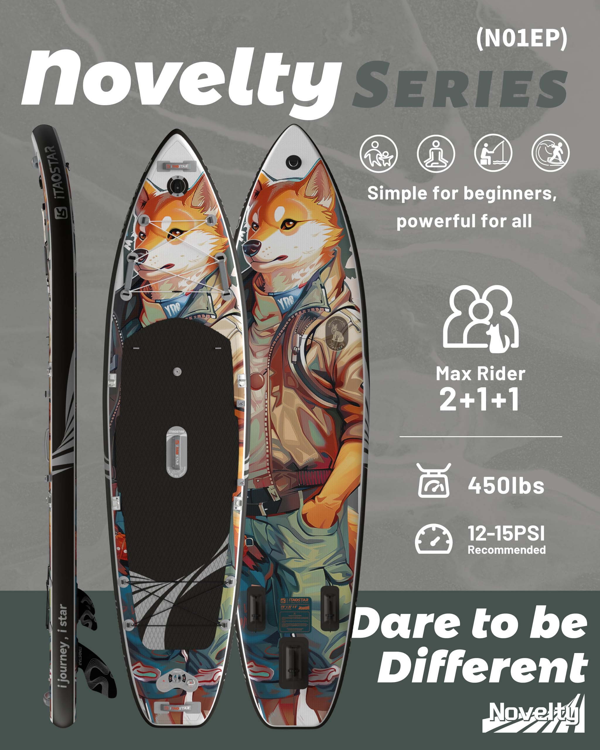 Novelty N01E 11'6" × 35"