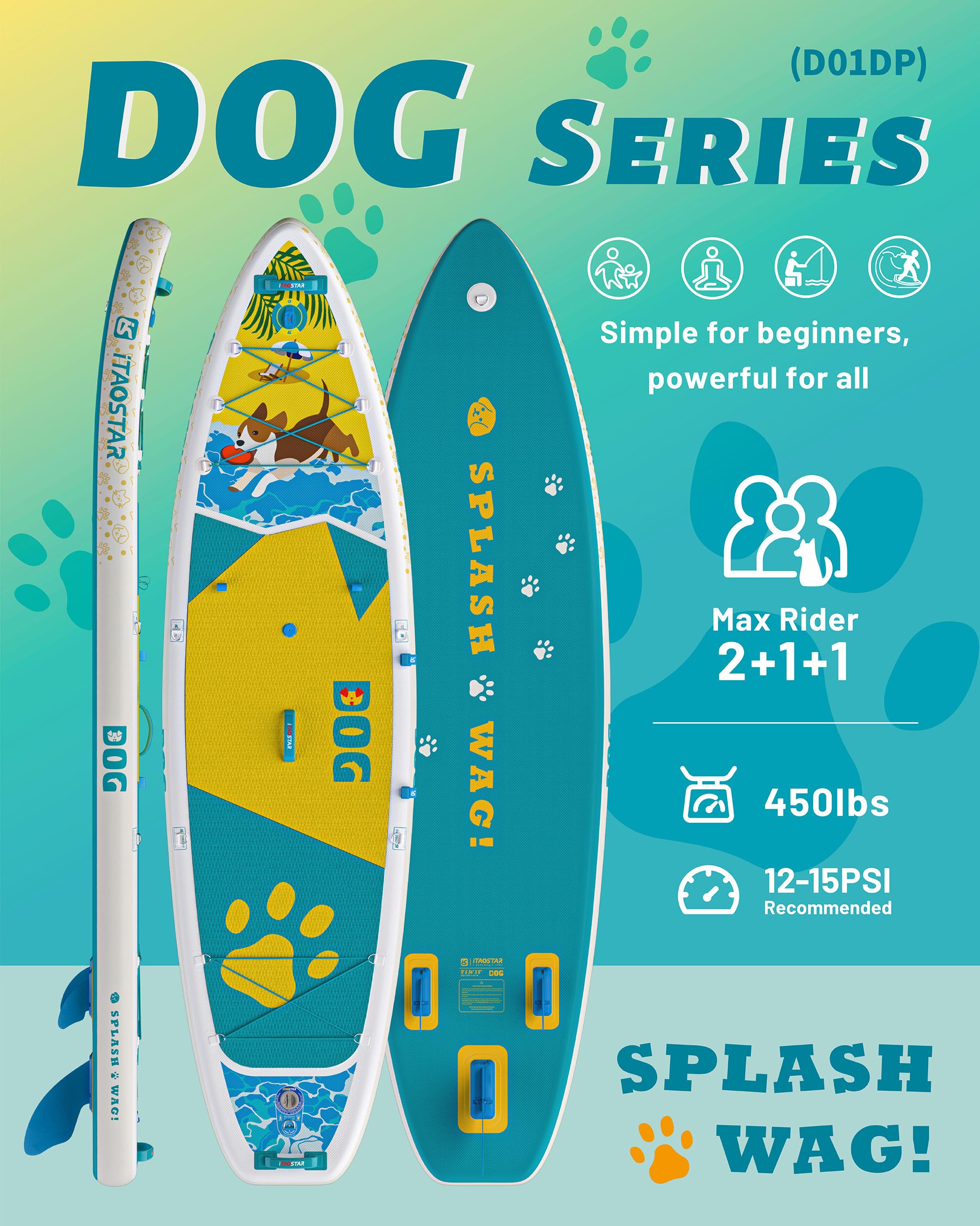 Pets D01DP 11' × 34"