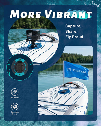 Adventure A02FP 12' × 35" Inflatable Stand Up Paddle Board