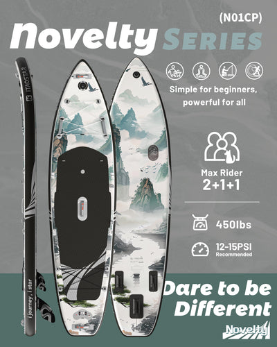 Novelty N01CP 11'6" × 35" Inflatable Stand Up Paddle Board