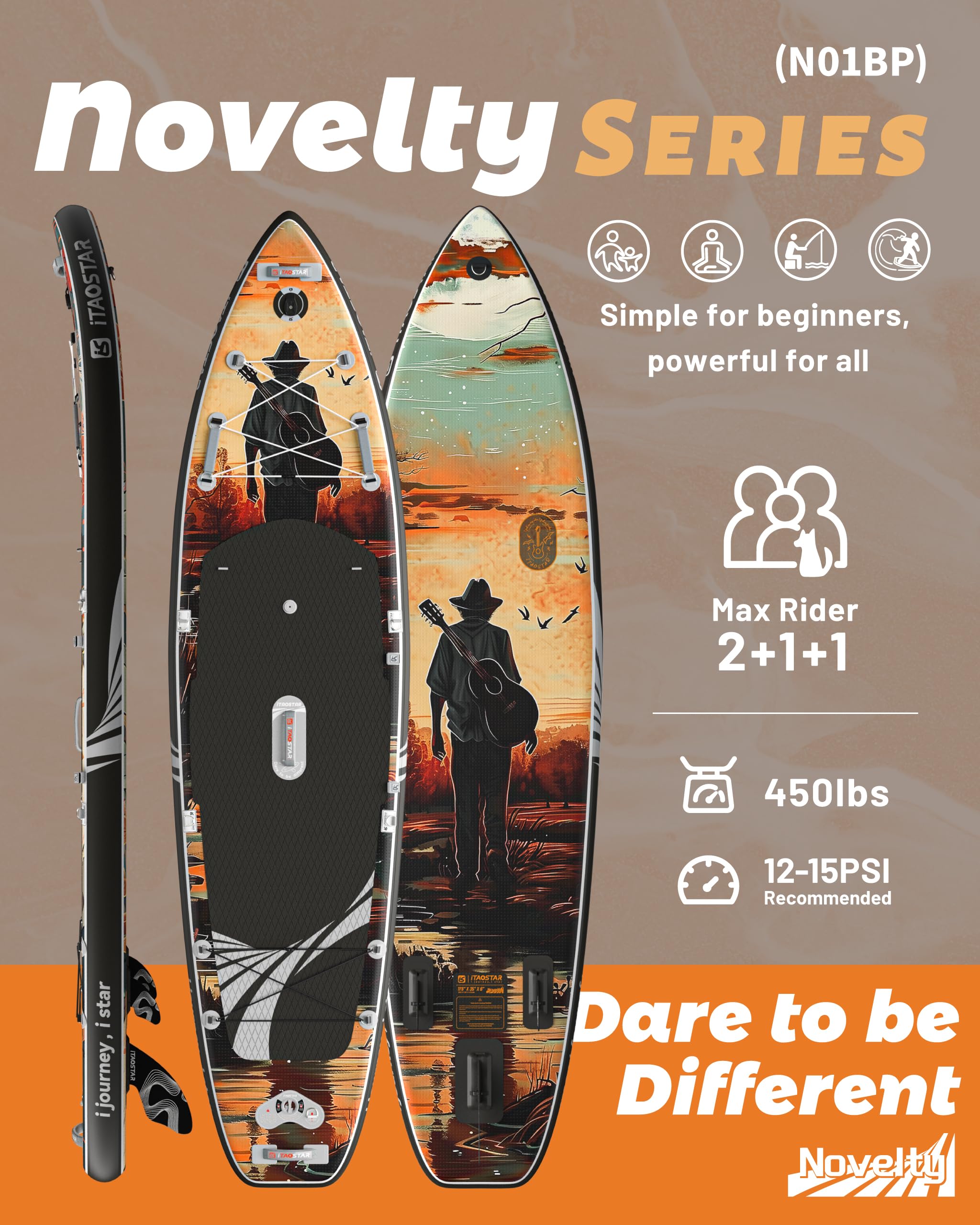 Novelty N01B  11'6" × 35"