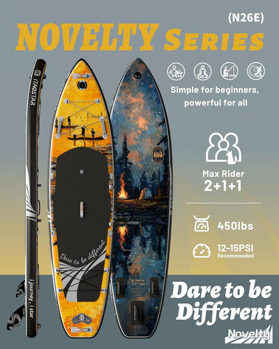 Novelty N26E 11'6" × 35" Inflatable Stand Up Paddle Board