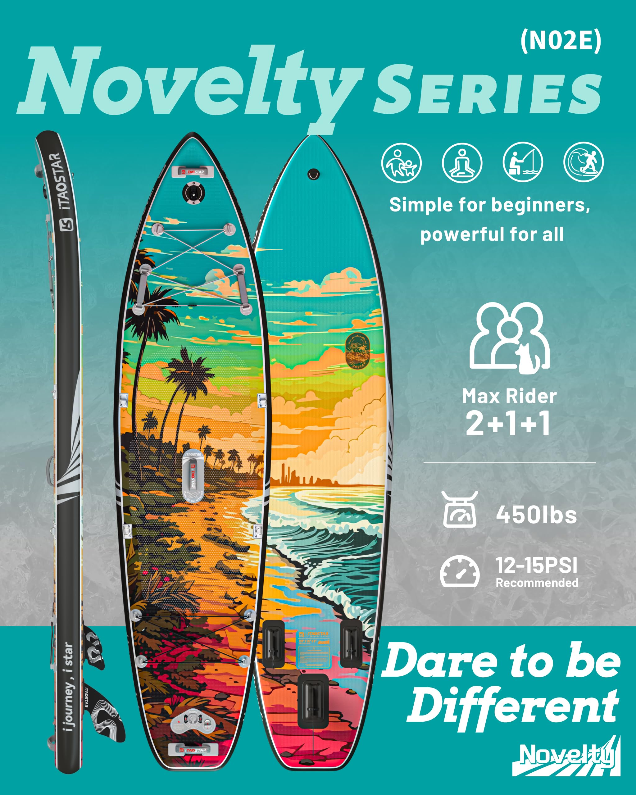 Novelty N02E 11'6" × 35"