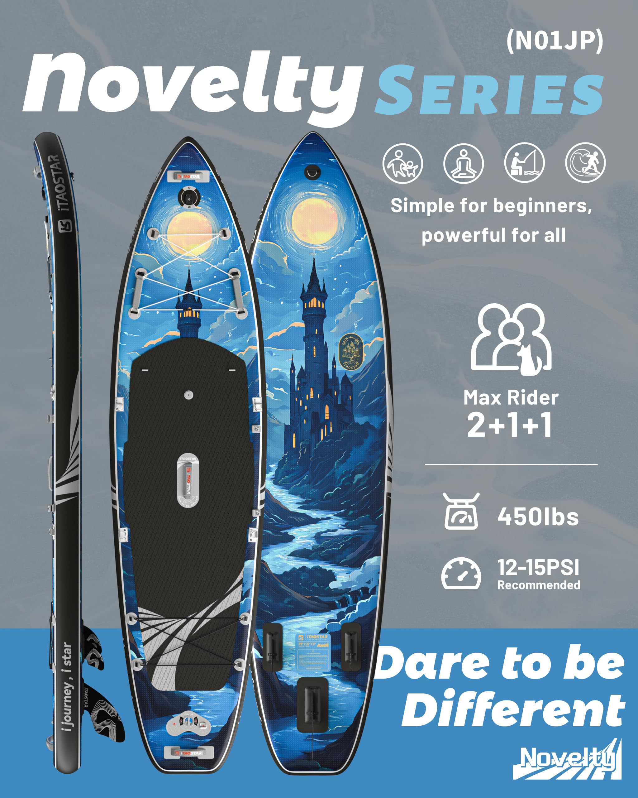 Novelty N01J 11'6" × 35"
