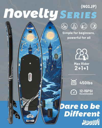 Novelty N01JP 11'6" × 35" Inflatable Stand Up Paddle Board