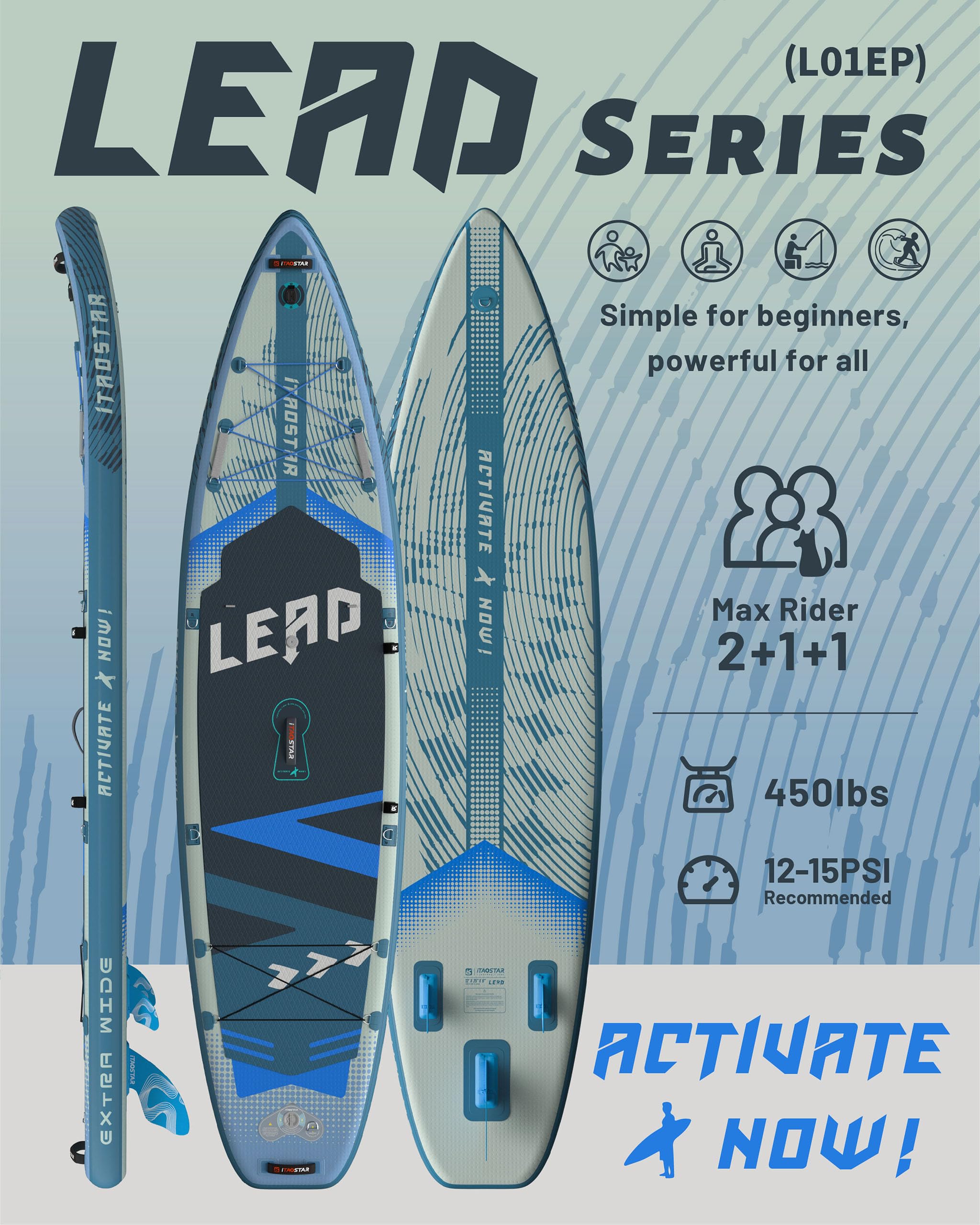 Lead L01E 12' x 35"