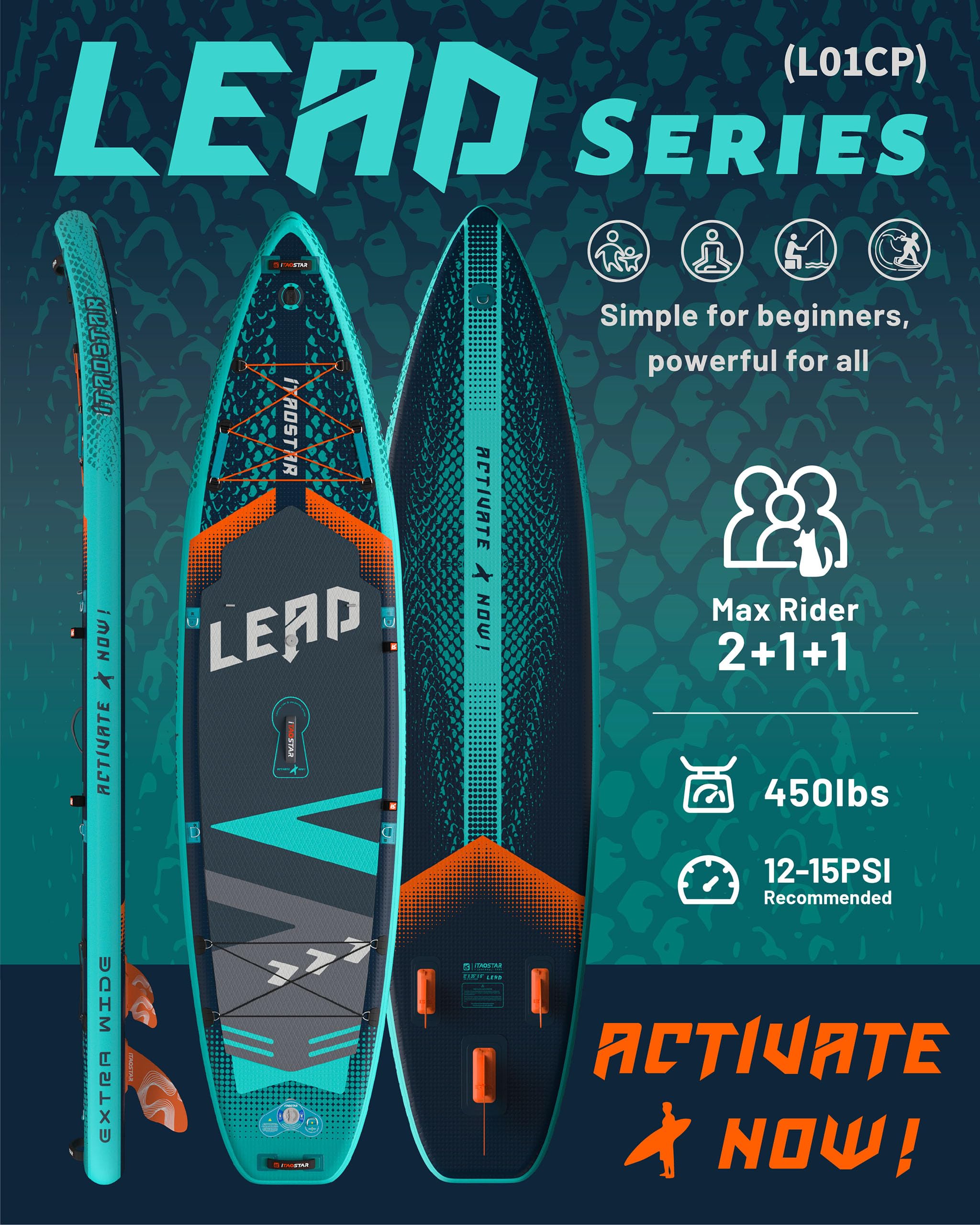 Lead L01C 12' × 35"