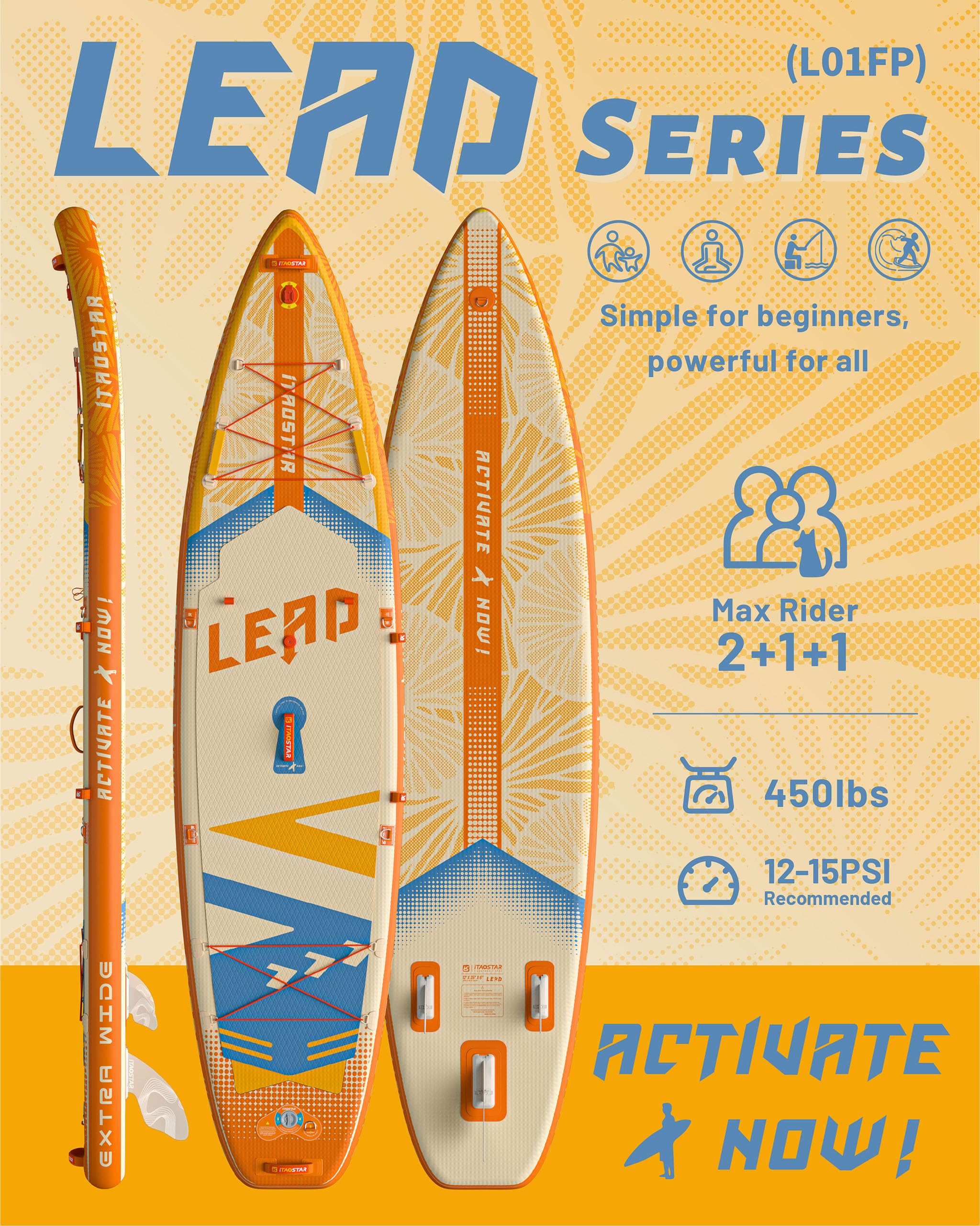 Lead L01F 12' × 35"