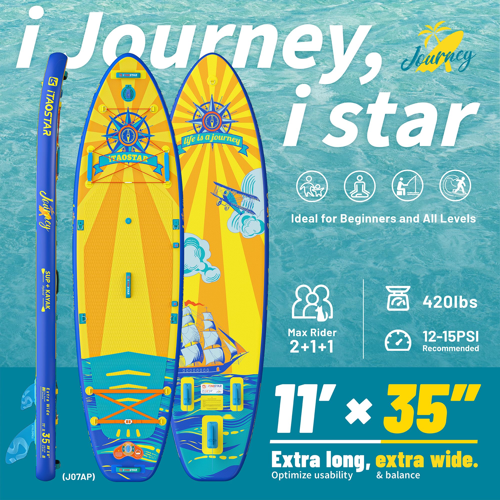 Journey J07A  11' × 35"