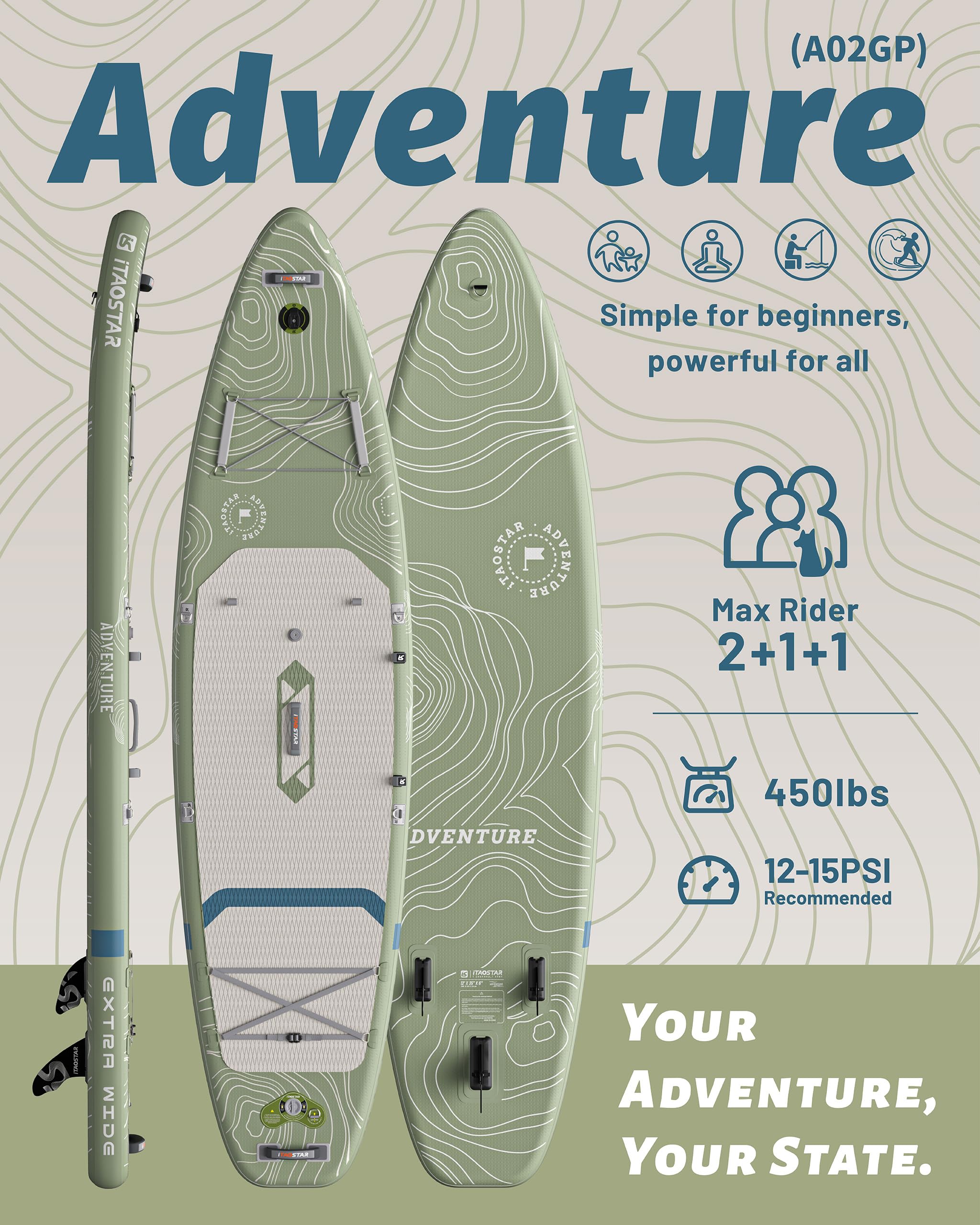 Adventure A02G 12' × 35"