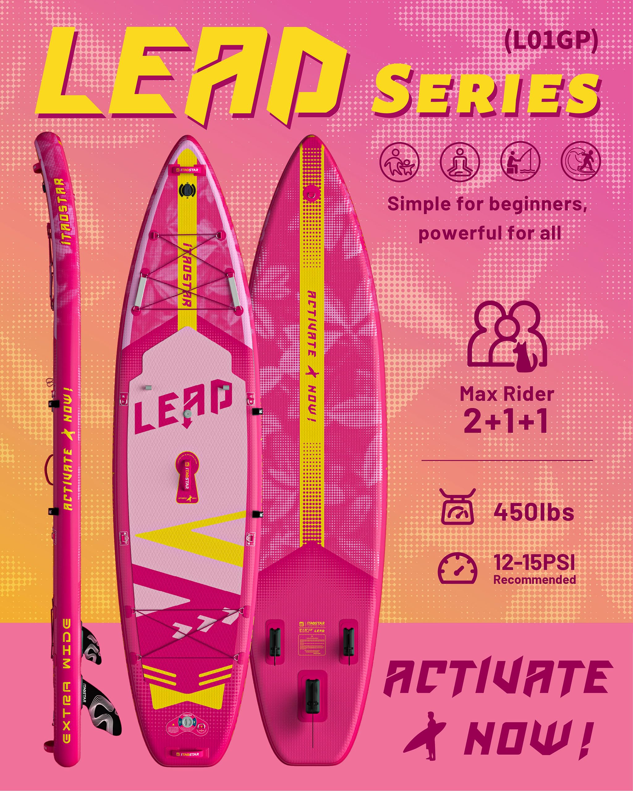 Lead L01G 12' × 35"