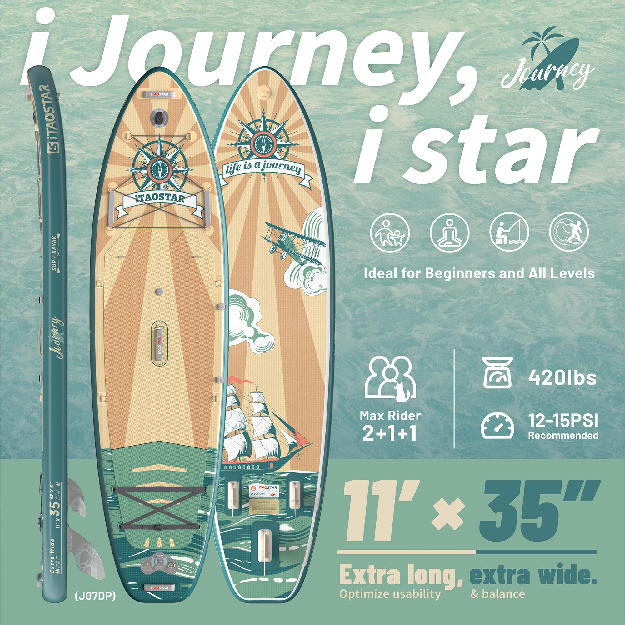 Journey J07D 11' × 35"