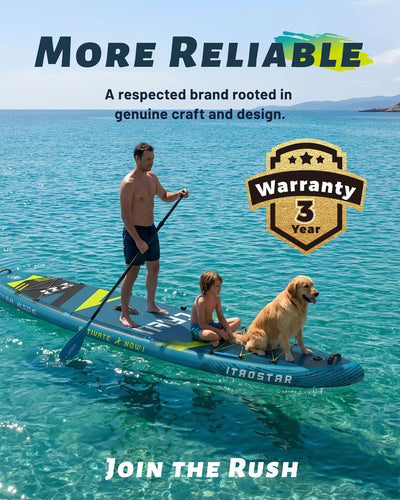 Lead L01DP 12' × 35" Inflatable Stand Up Paddle Board