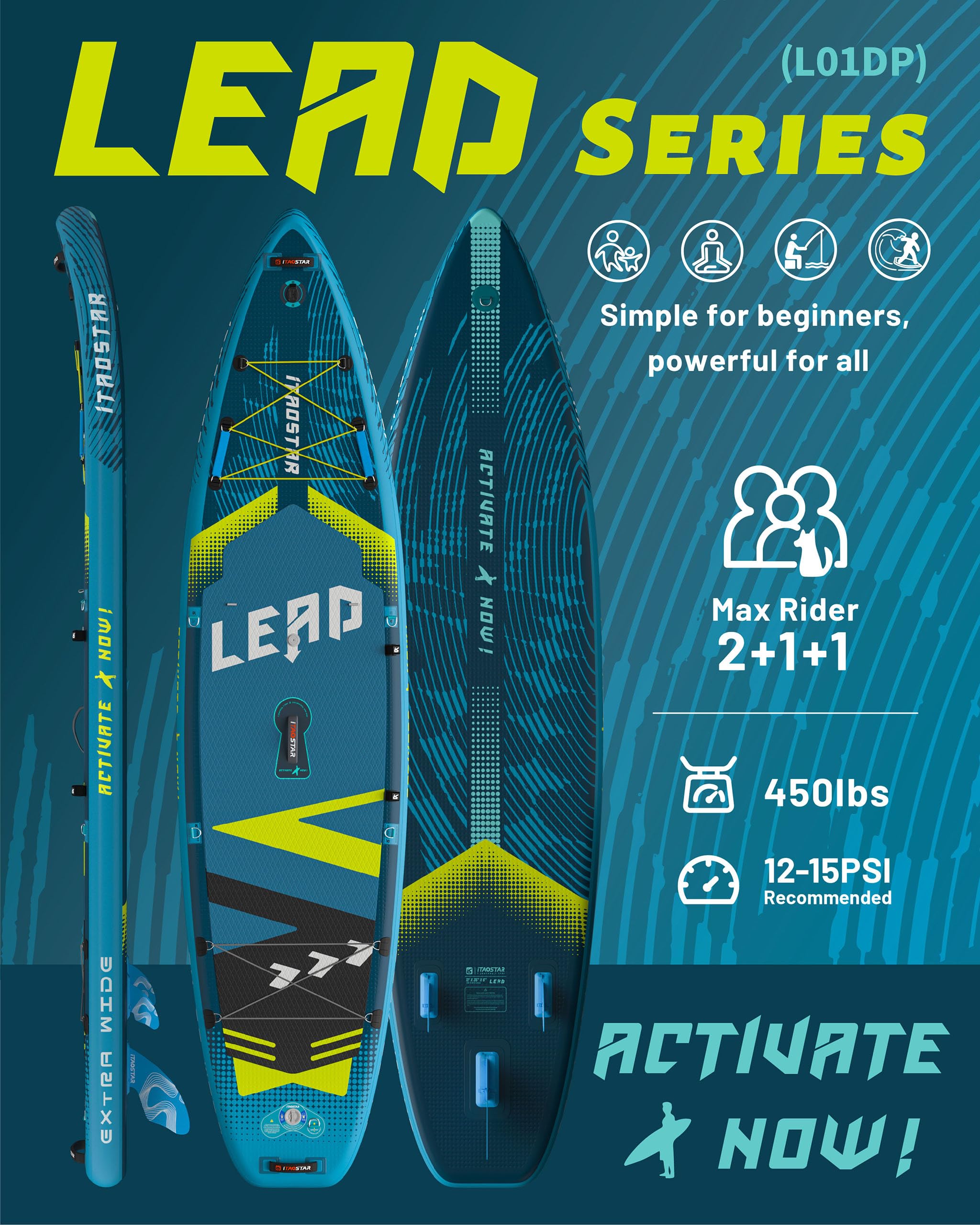 Lead L01D 12' × 35"