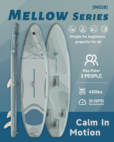 Mellow M01B 11' × 33" Inflatable Stand Up Paddle Board