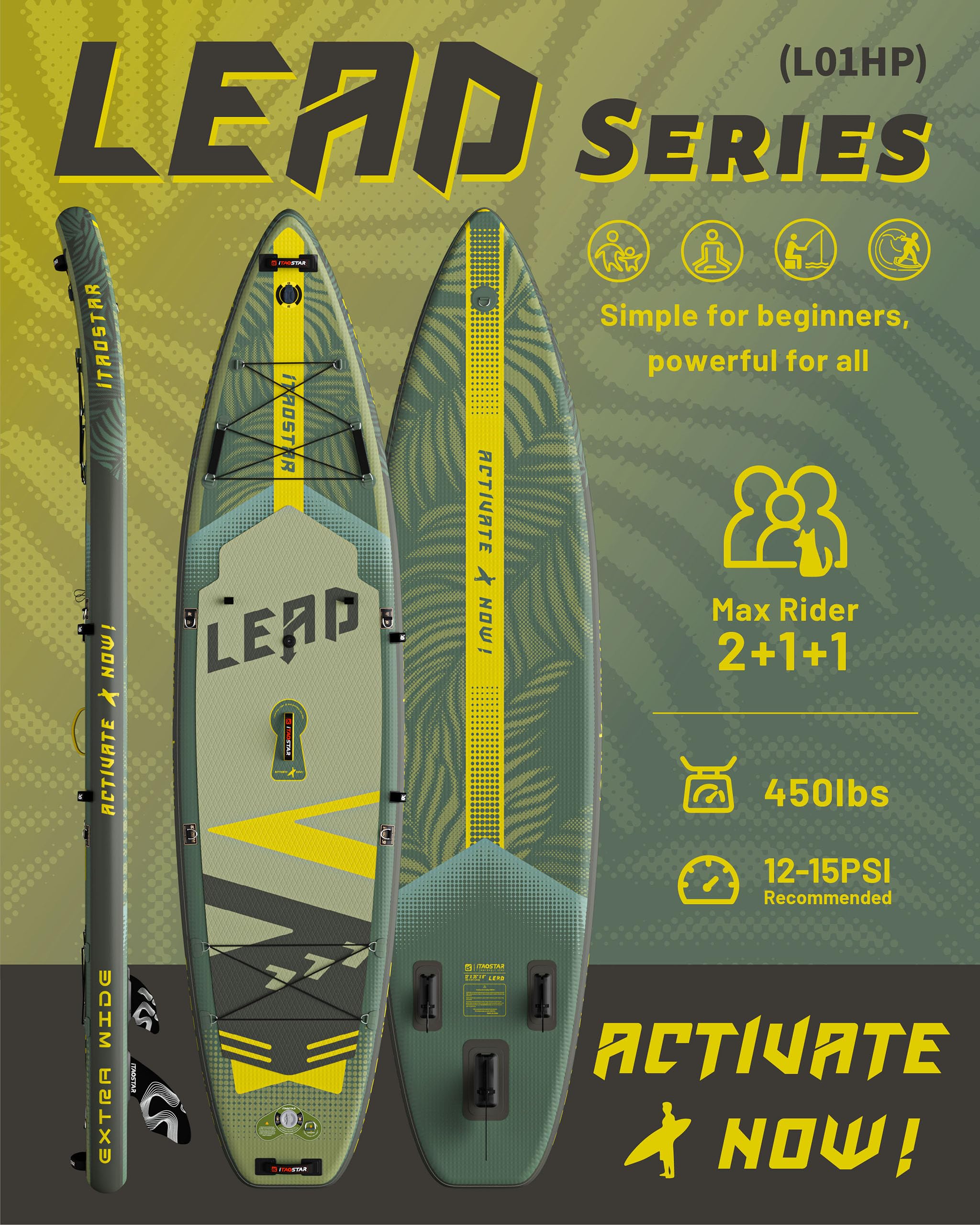 Lead L01H  12' × 35"