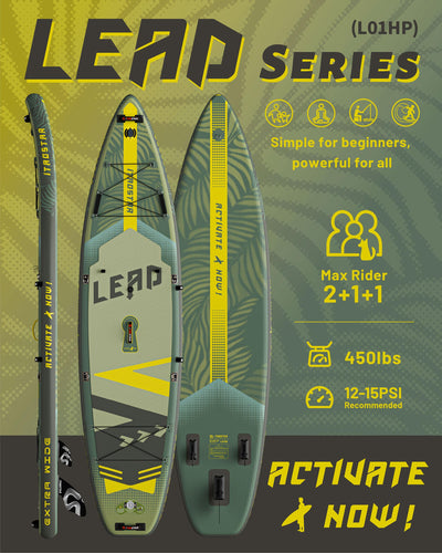 Lead L01HP 12' × 35" Inflatable Stand Up Paddle Board