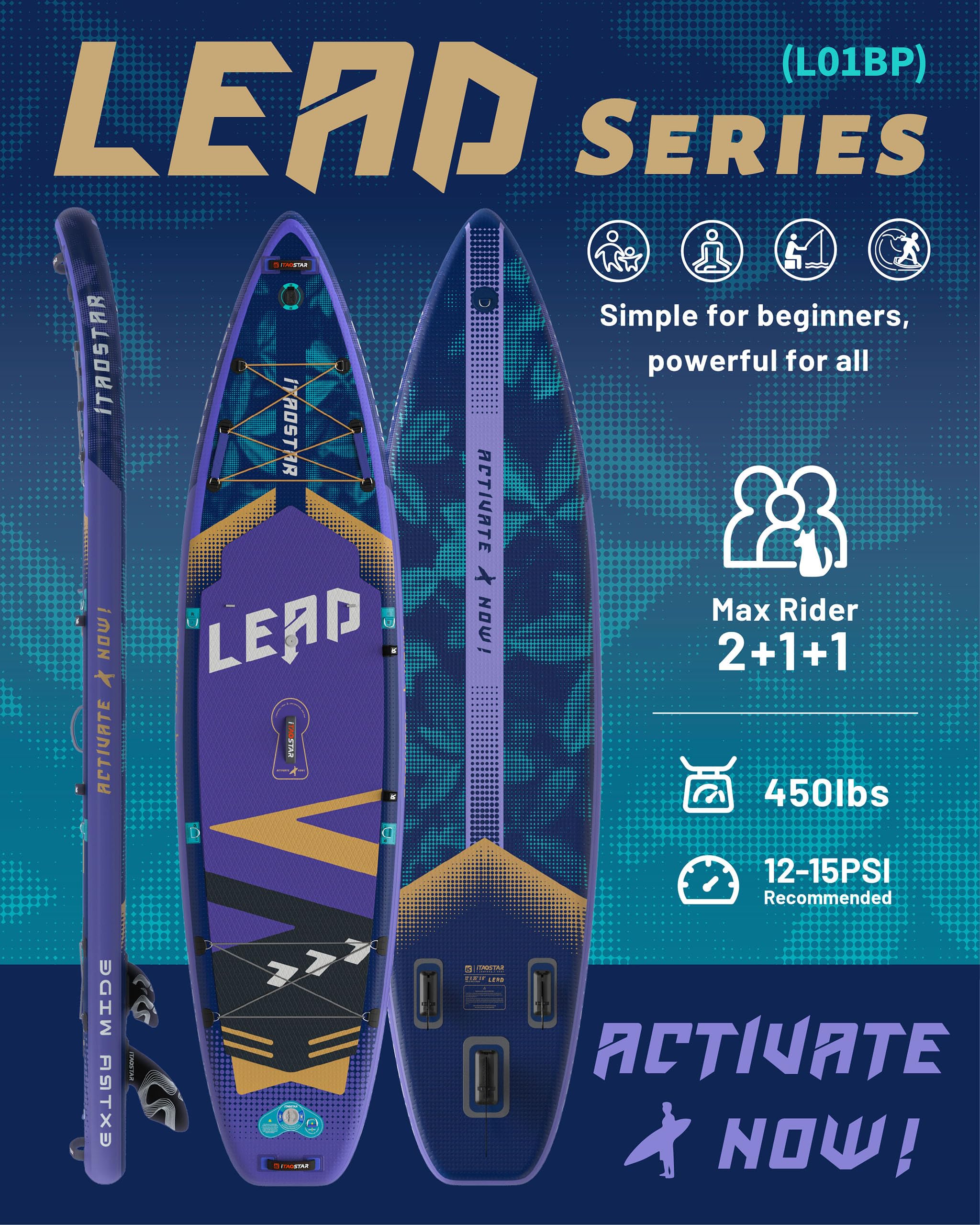 Lead L01B 12' × 35"