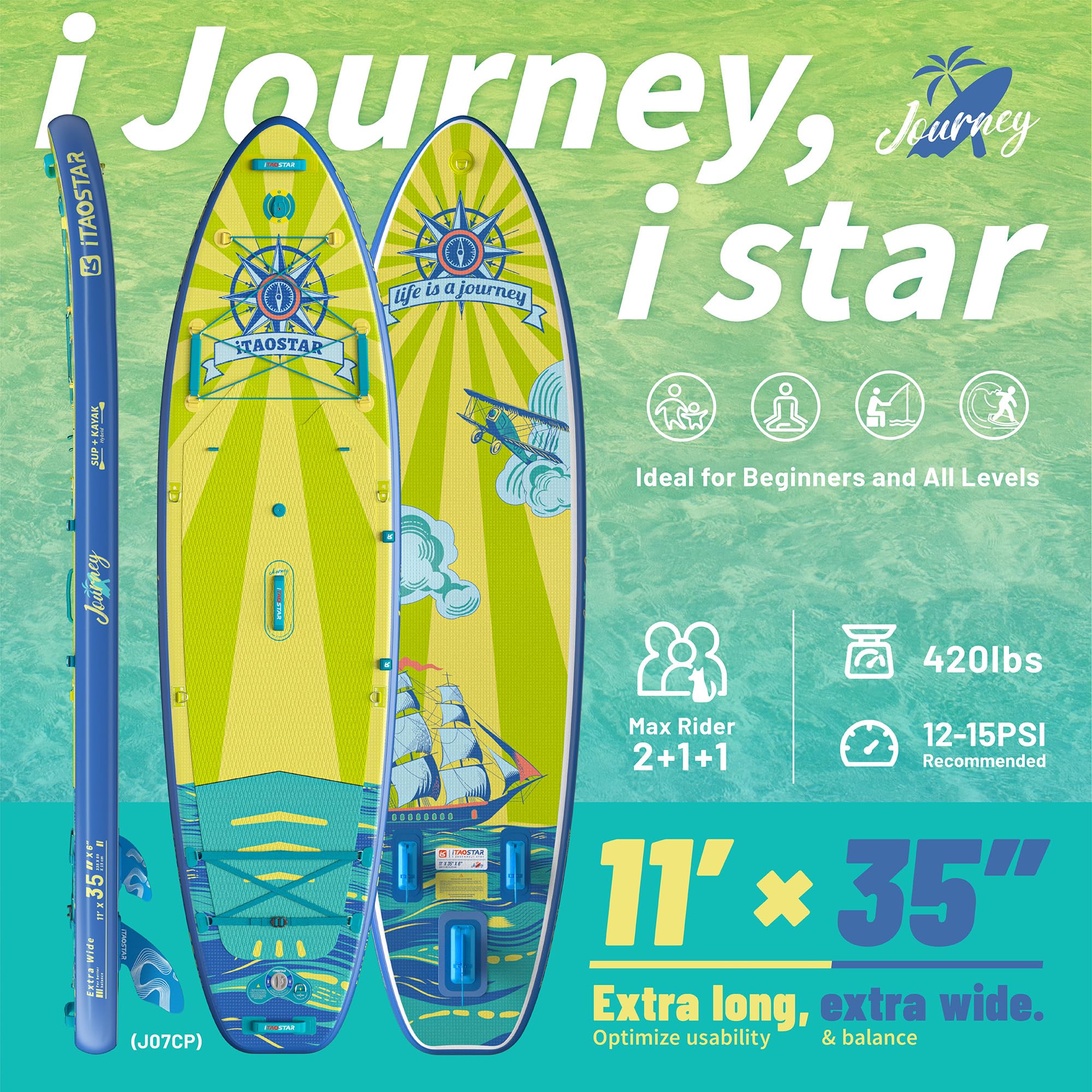 Journey J07C 11' × 35"