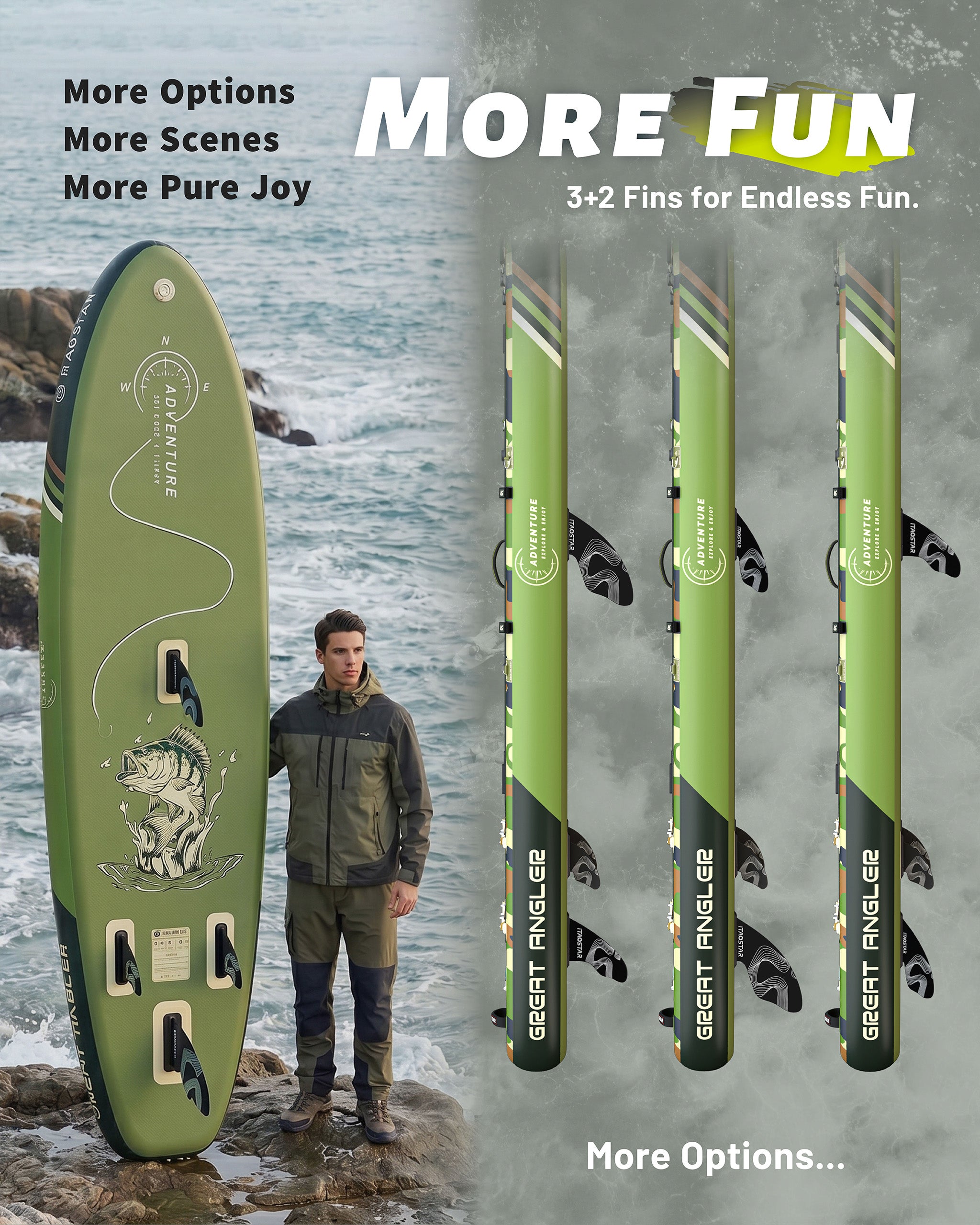 Adventure A01D 12' × 39"