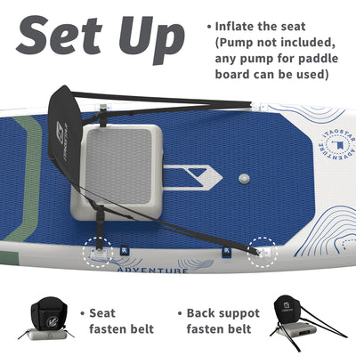 Inflatable Kayak Seat  G-S01A