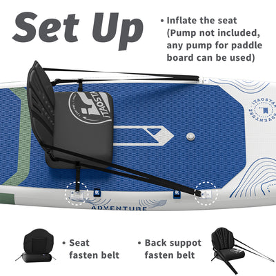 Inflatable Kayak Seat G-S02A