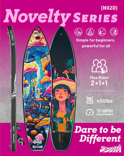 Novelty N02D 11'6" × 35" Inflatable Stand Up Paddle Board