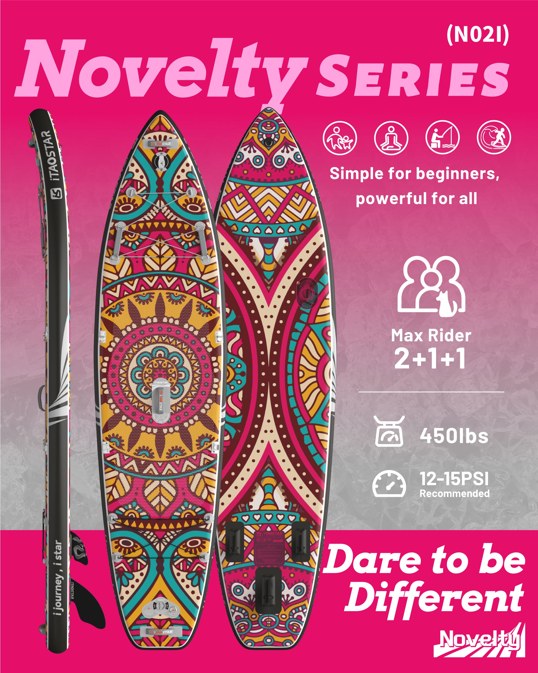 Novelty N02I 11'6" ×  35"