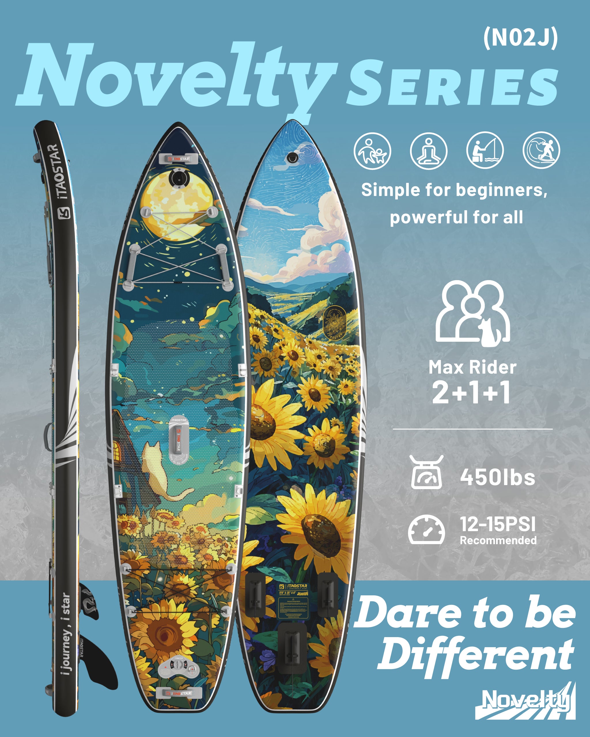 Novelty N02J 11'6" × 35"