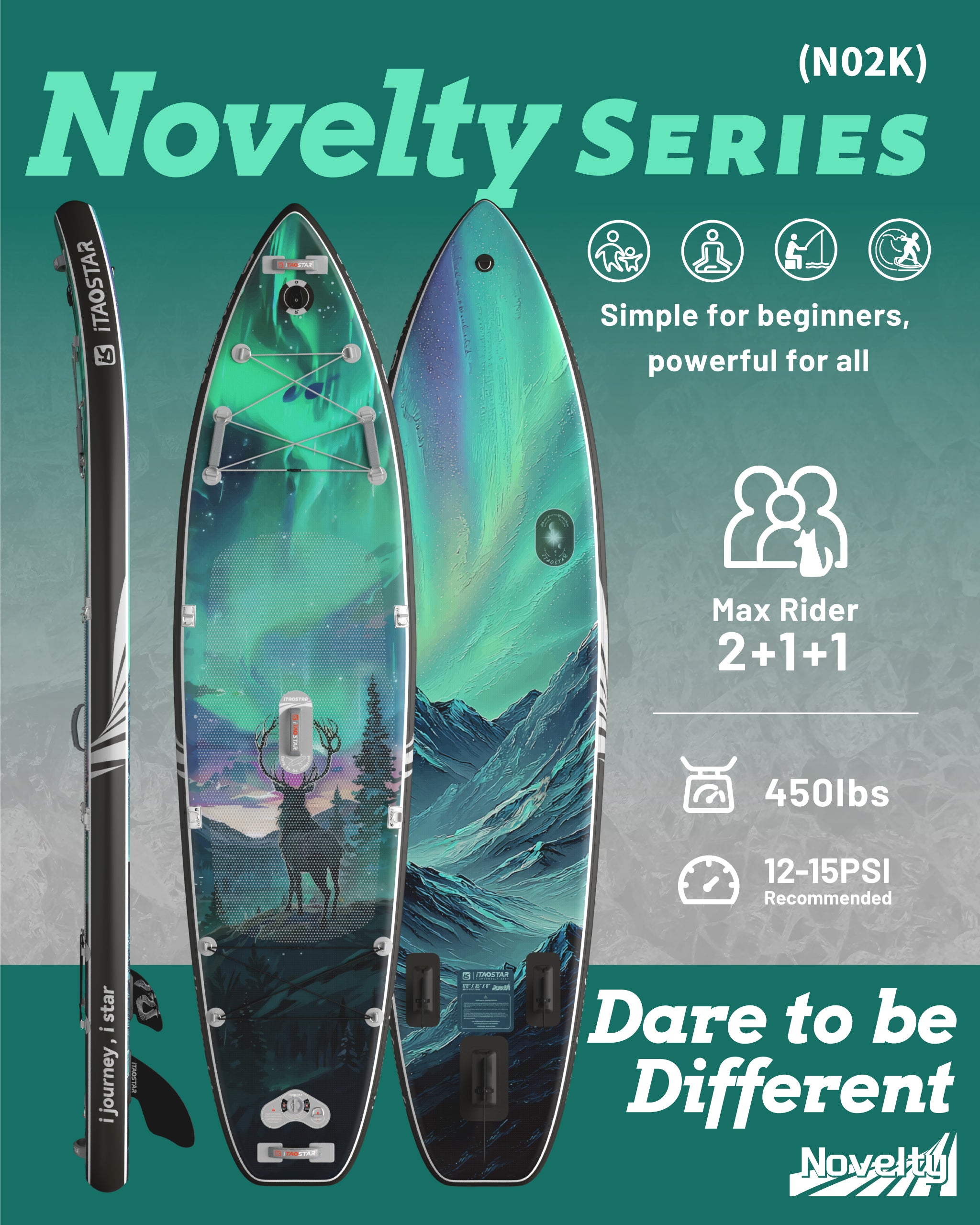 Novelty N02K 11'6" × 35"