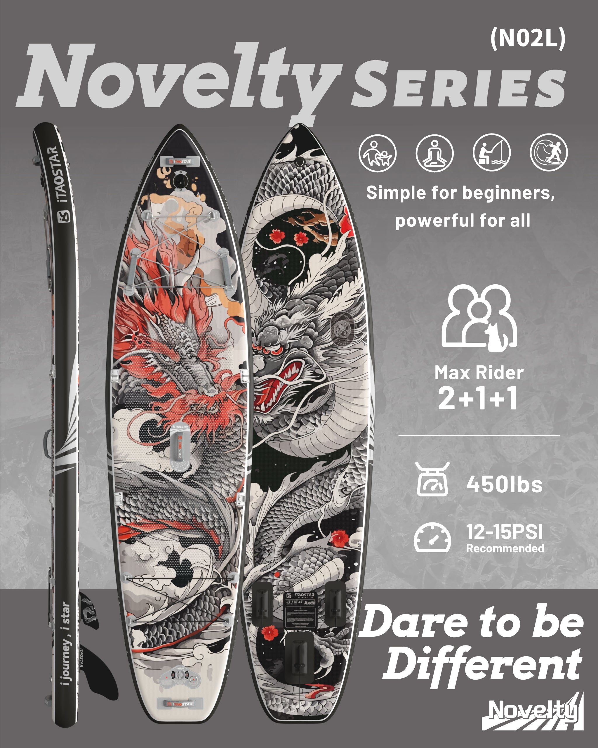 Novelty N02L 11'6" × 35"
