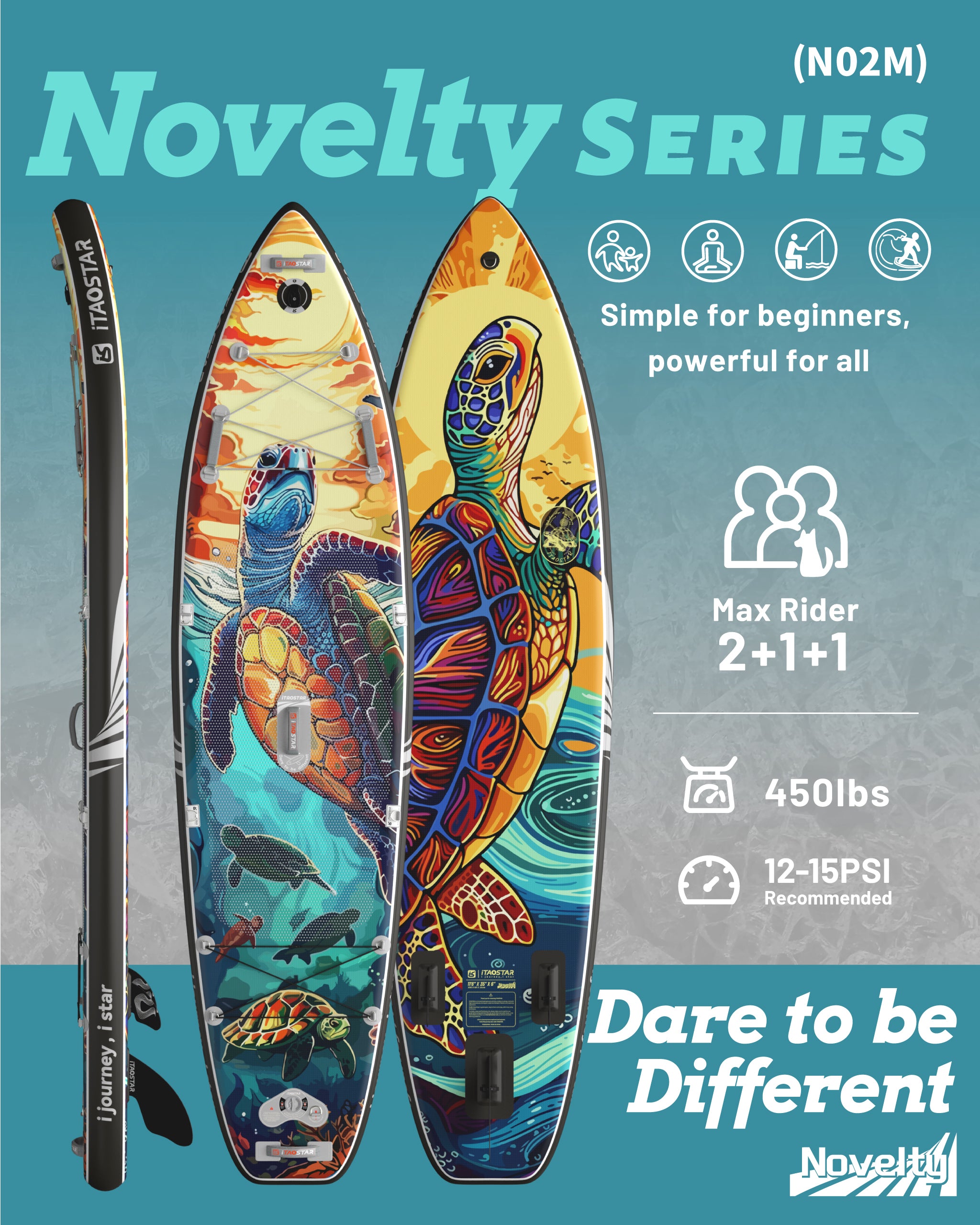 Novelty N02M 11'6" × 35"