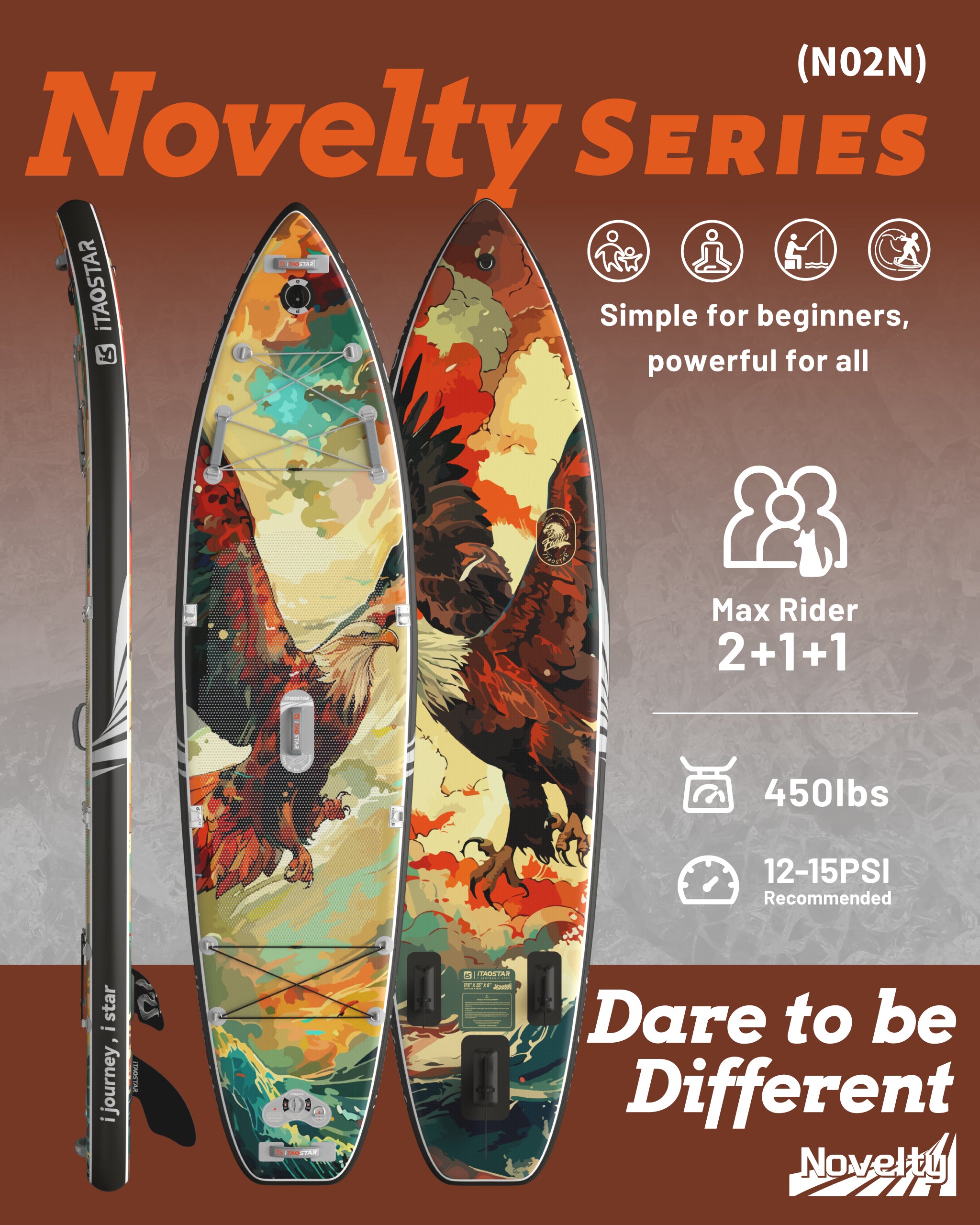 Novelty N02N 11'6" × 35"