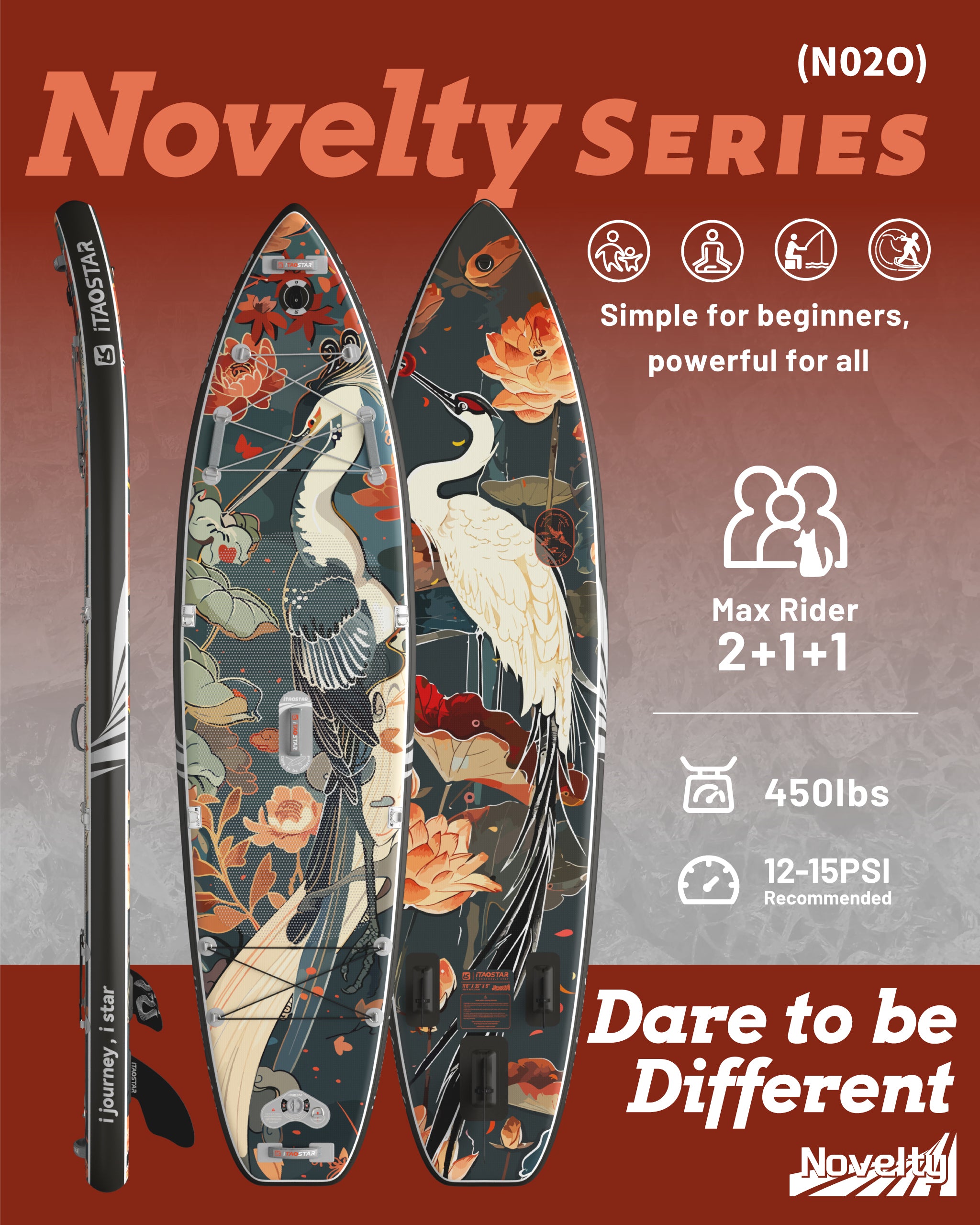 Novelty N02O 11'6" × 35"