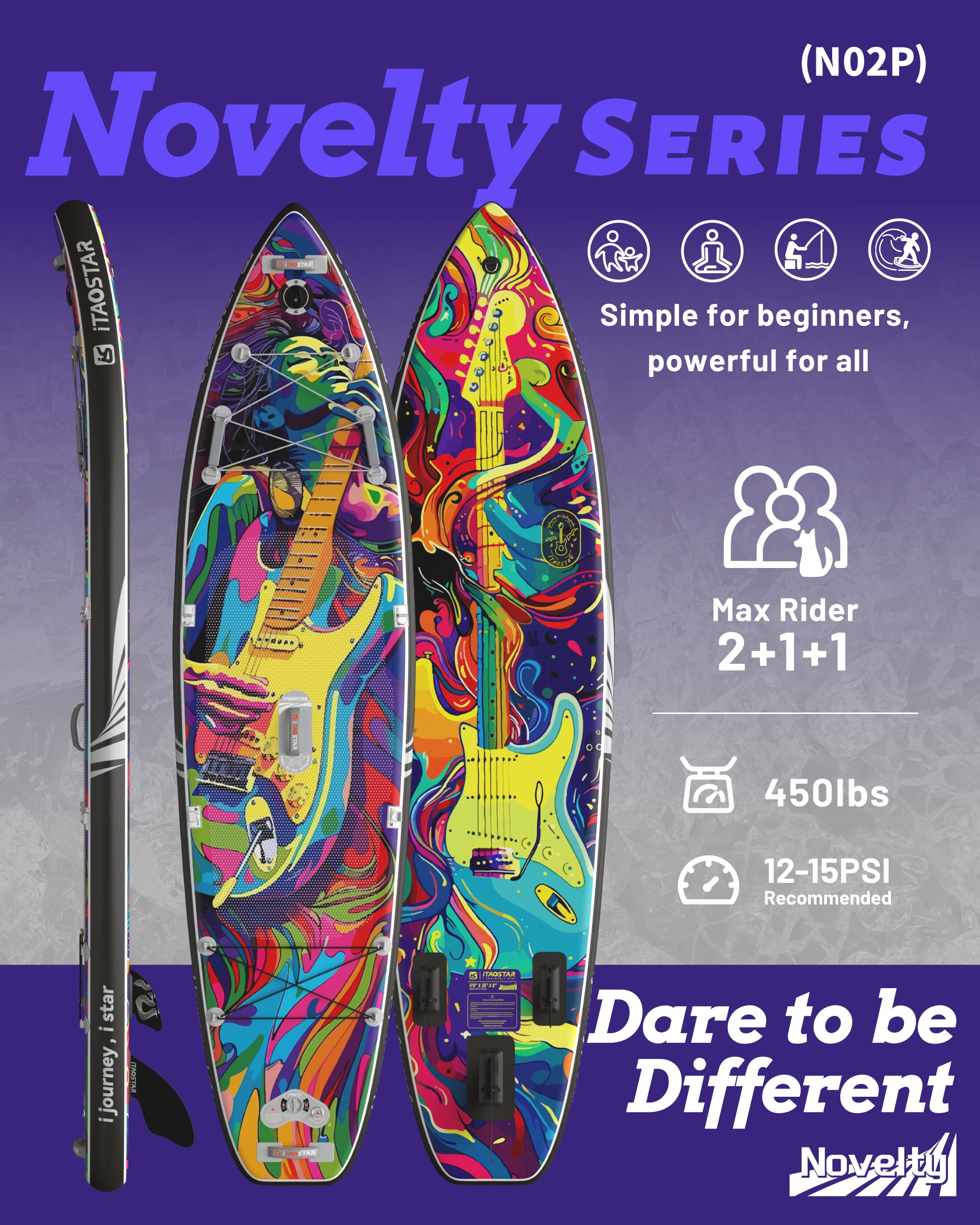Novelty N02P 11'6" × 35"